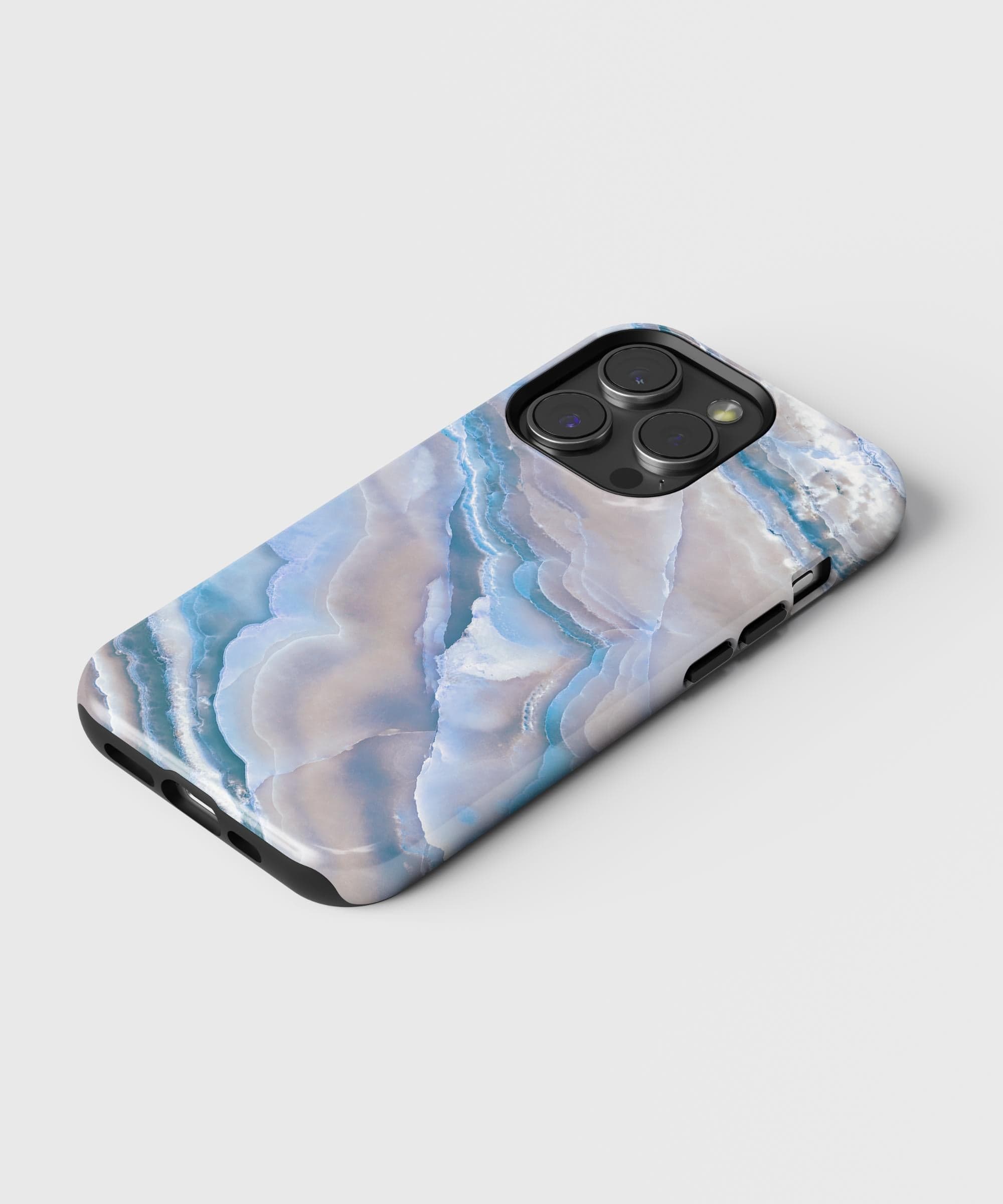 Blue Light Marble - iPhone Case