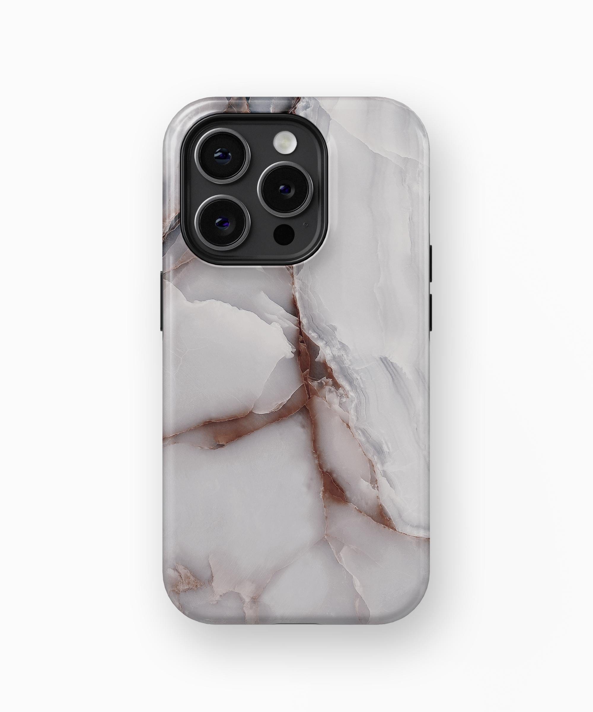 Brown Onyx Marble iPhone Case