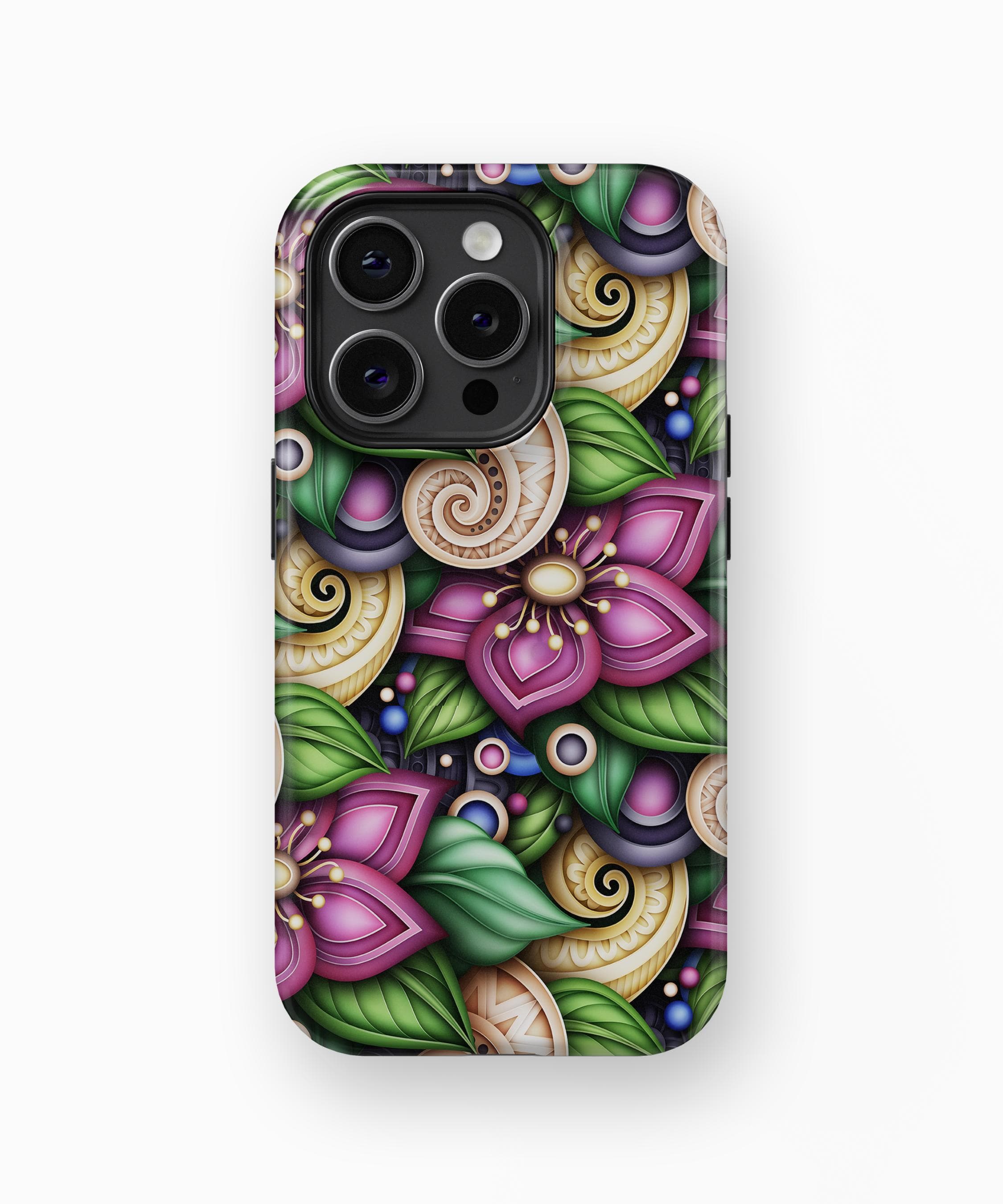 Exotic Flower Garden iPhone Case
