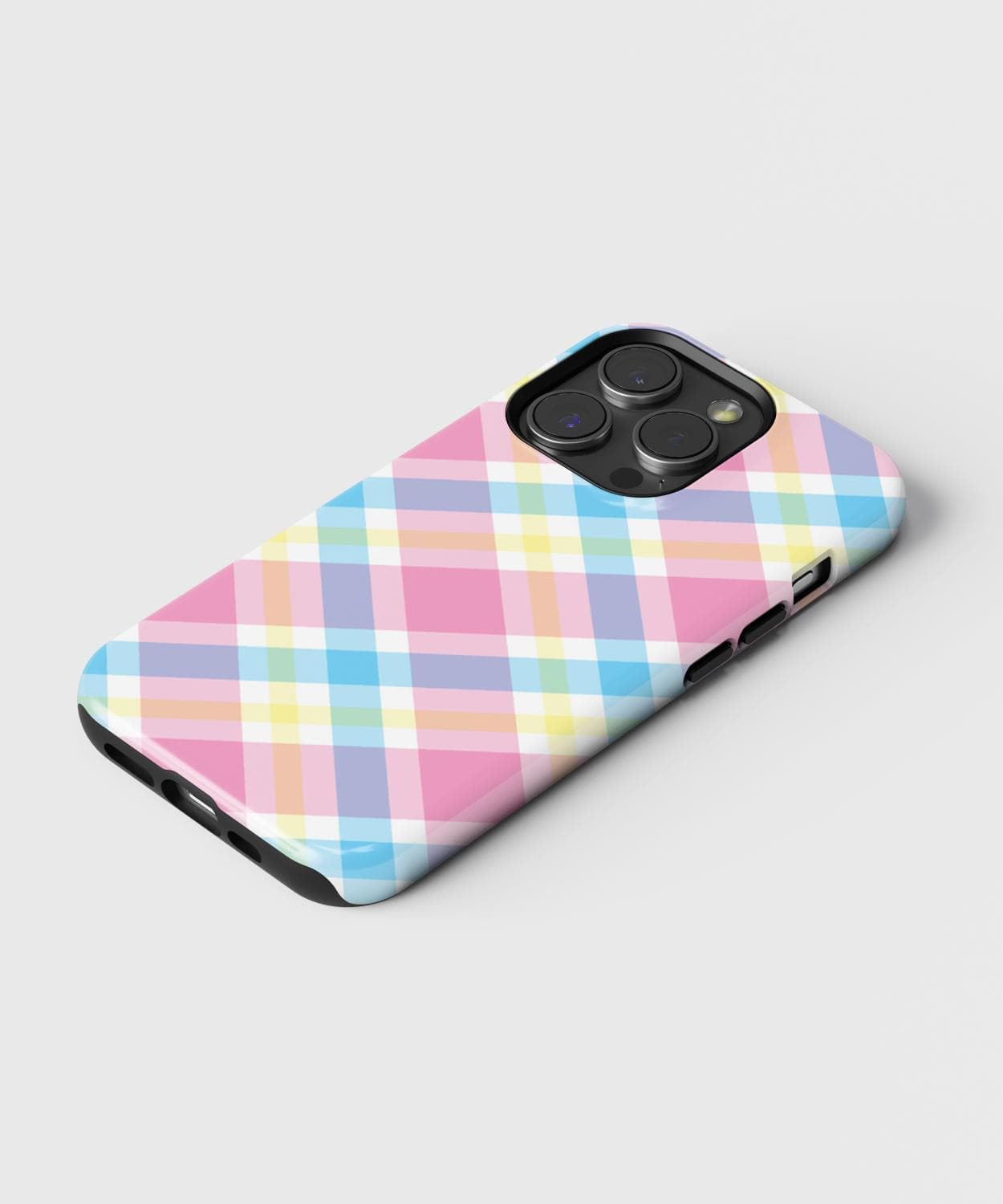 Gingham Chic iPhone Case