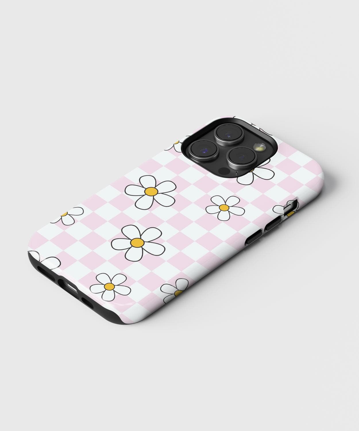 Gingham Daisy iPhone Case