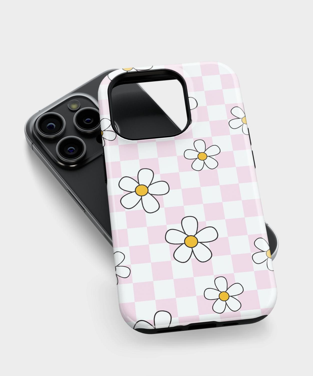 Gingham Daisy iPhone Case