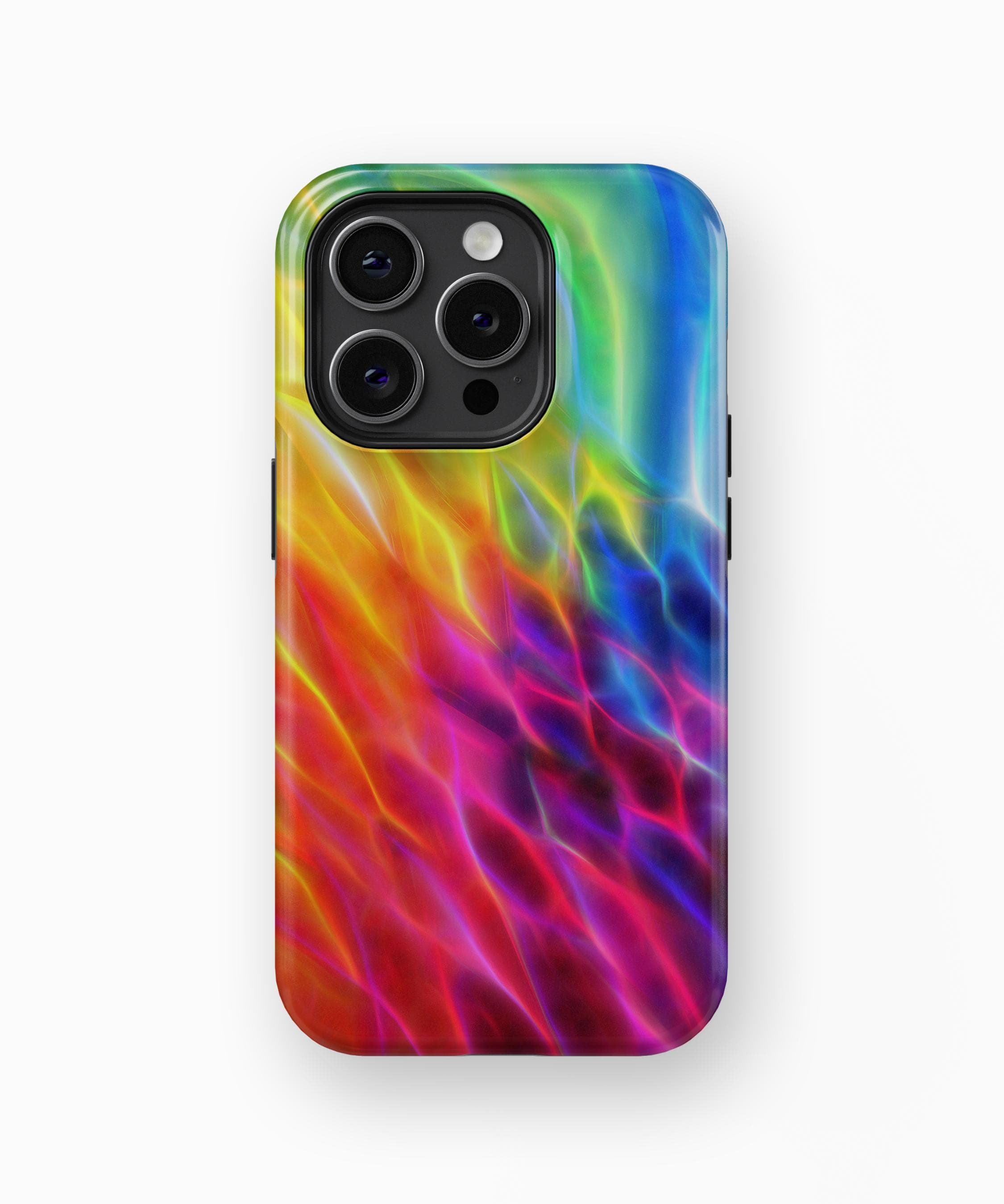 Neon Waves - iPhone Case