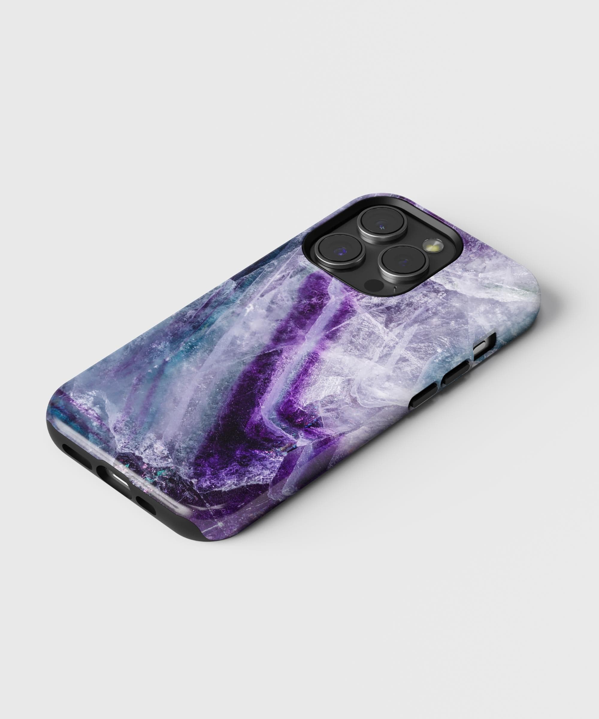Purple Marble - iPhone Case