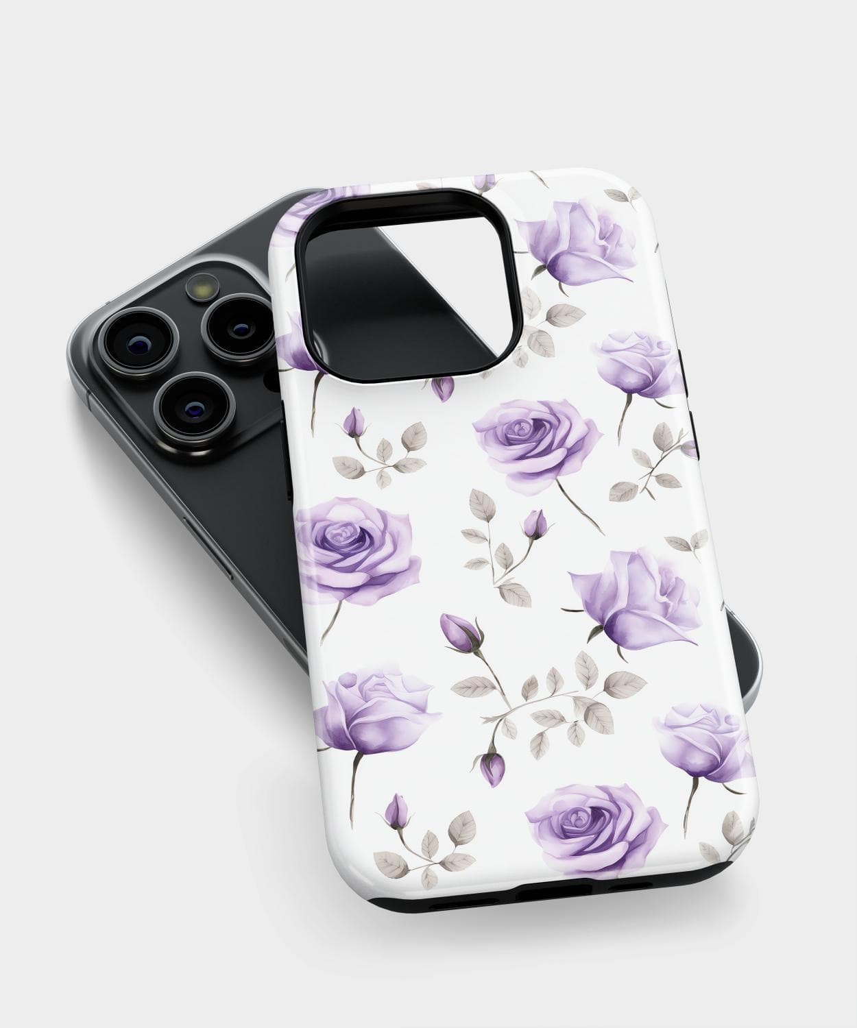 Purple Rose iPhone Case