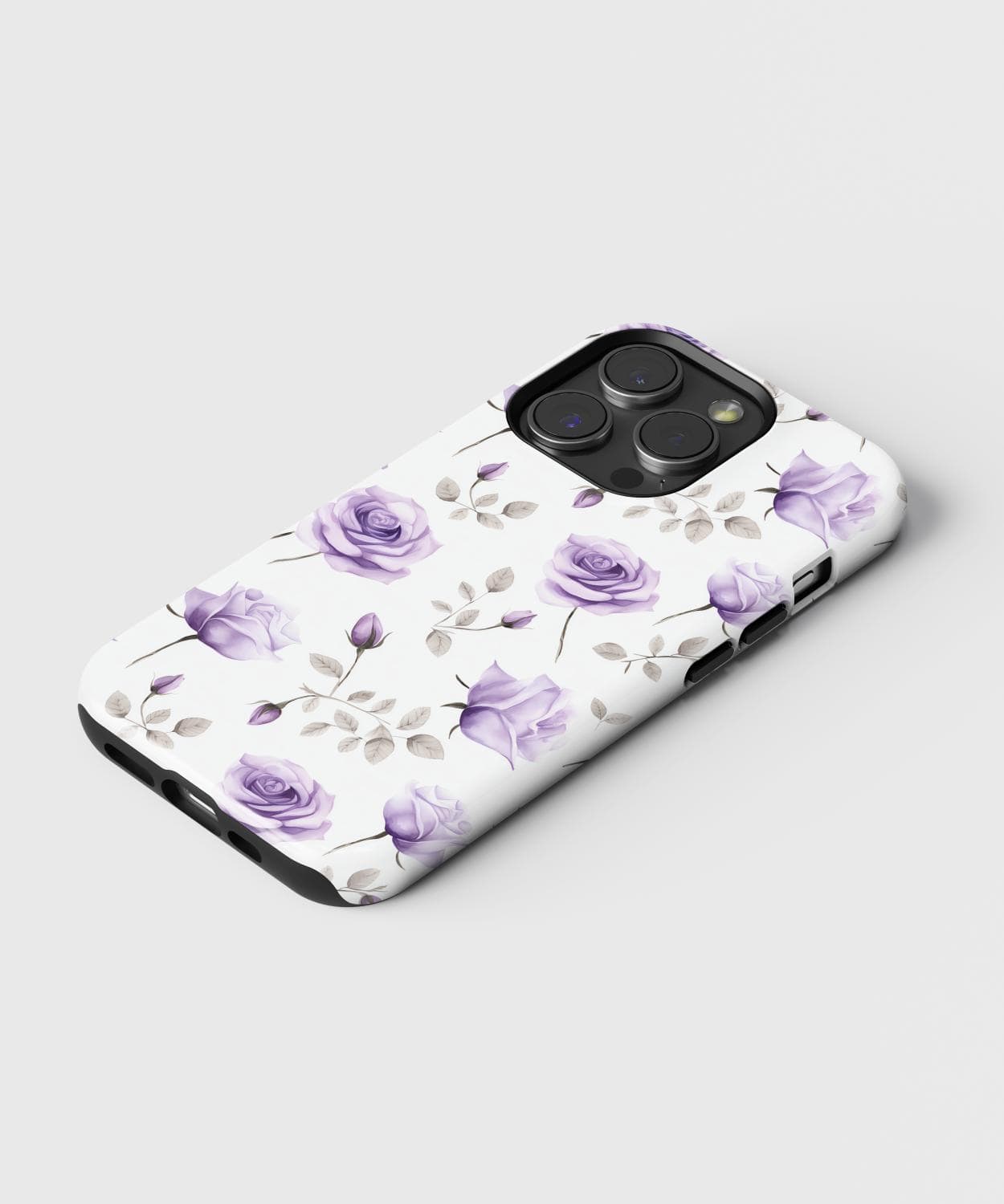 Purple Rose iPhone Case