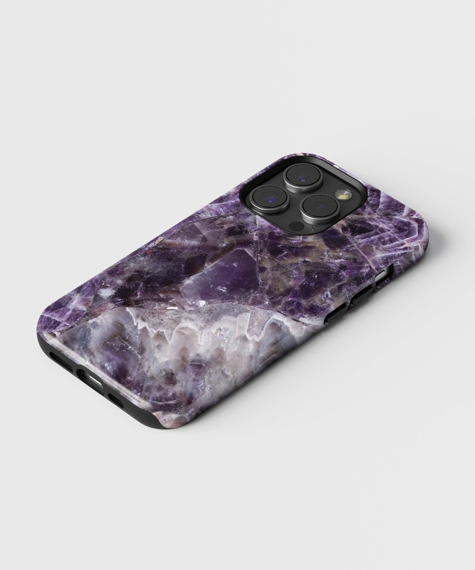 Violet Marble - iPhone Case