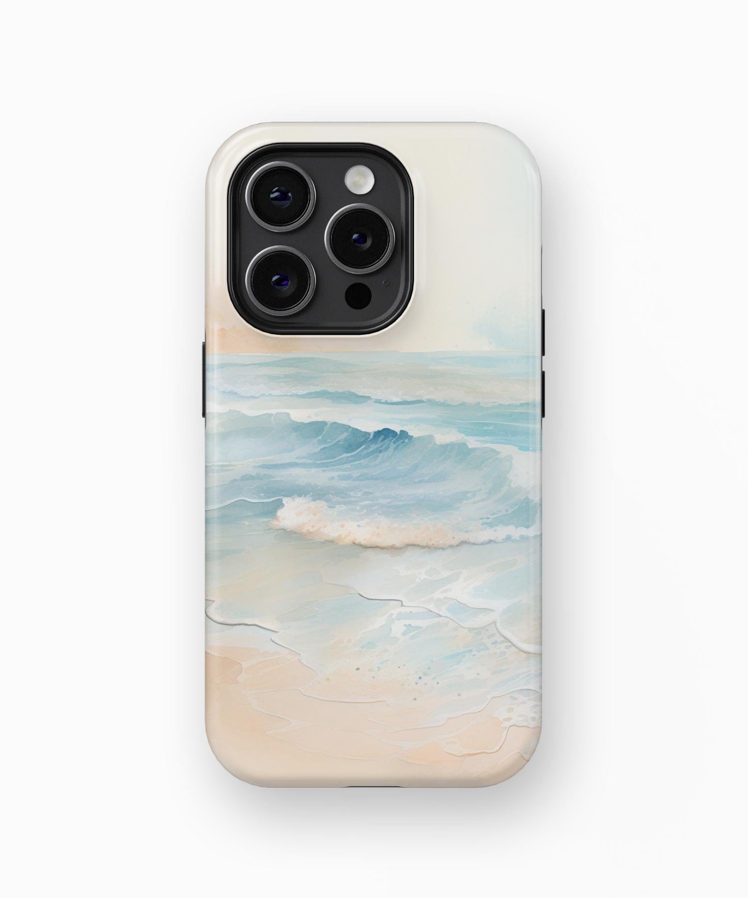 Watercolor Beach iPhone Case