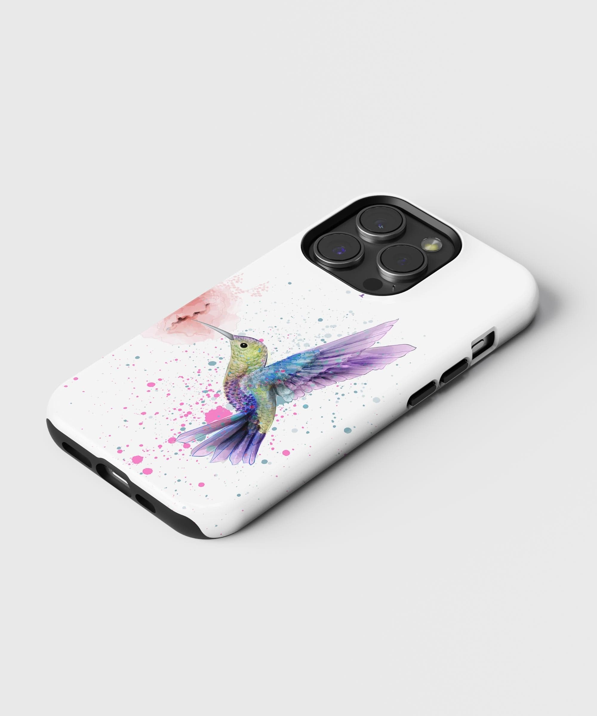 Watercolor Hummingbird iPhone Case 