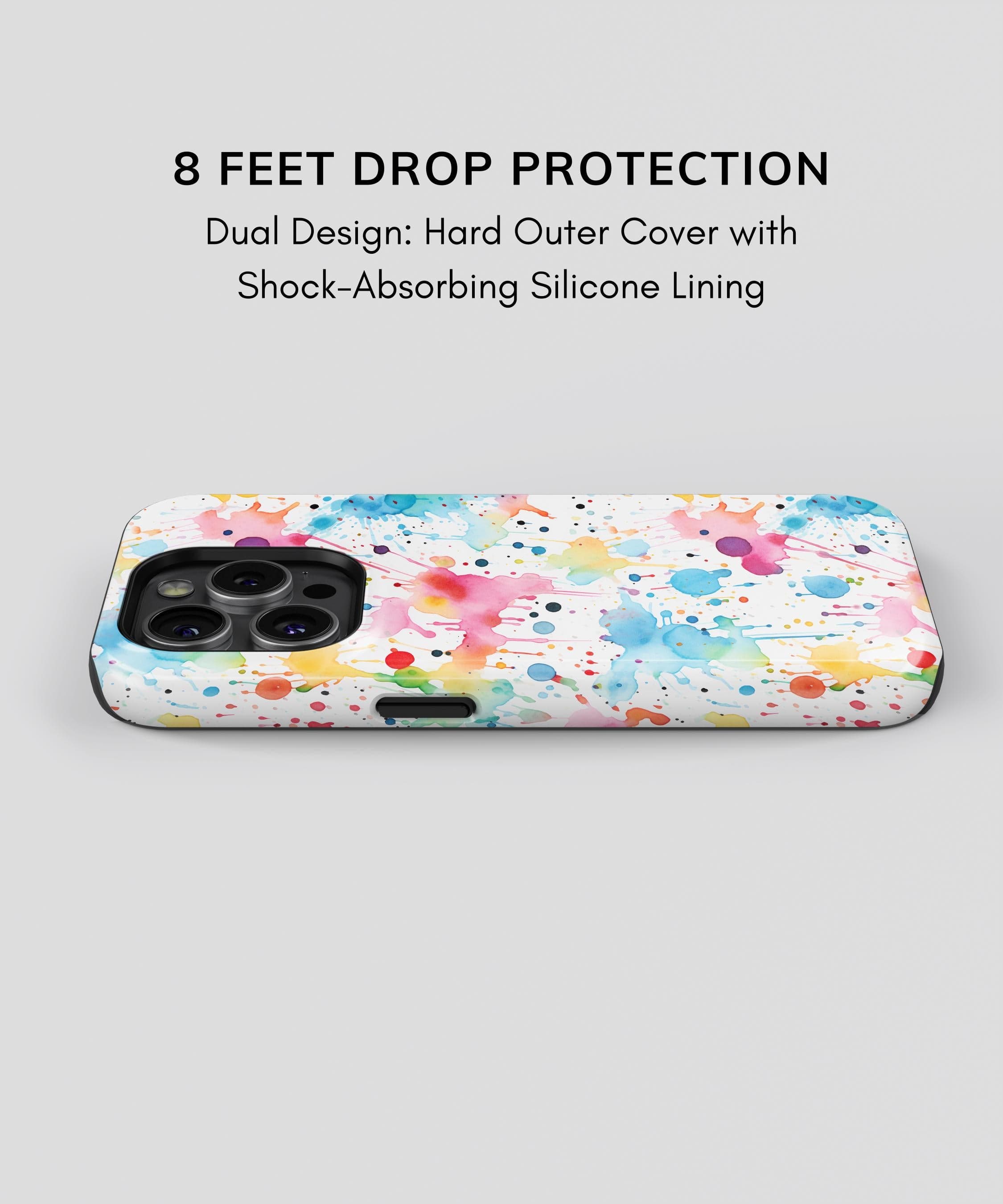 Watercolor Splash iPhone Case