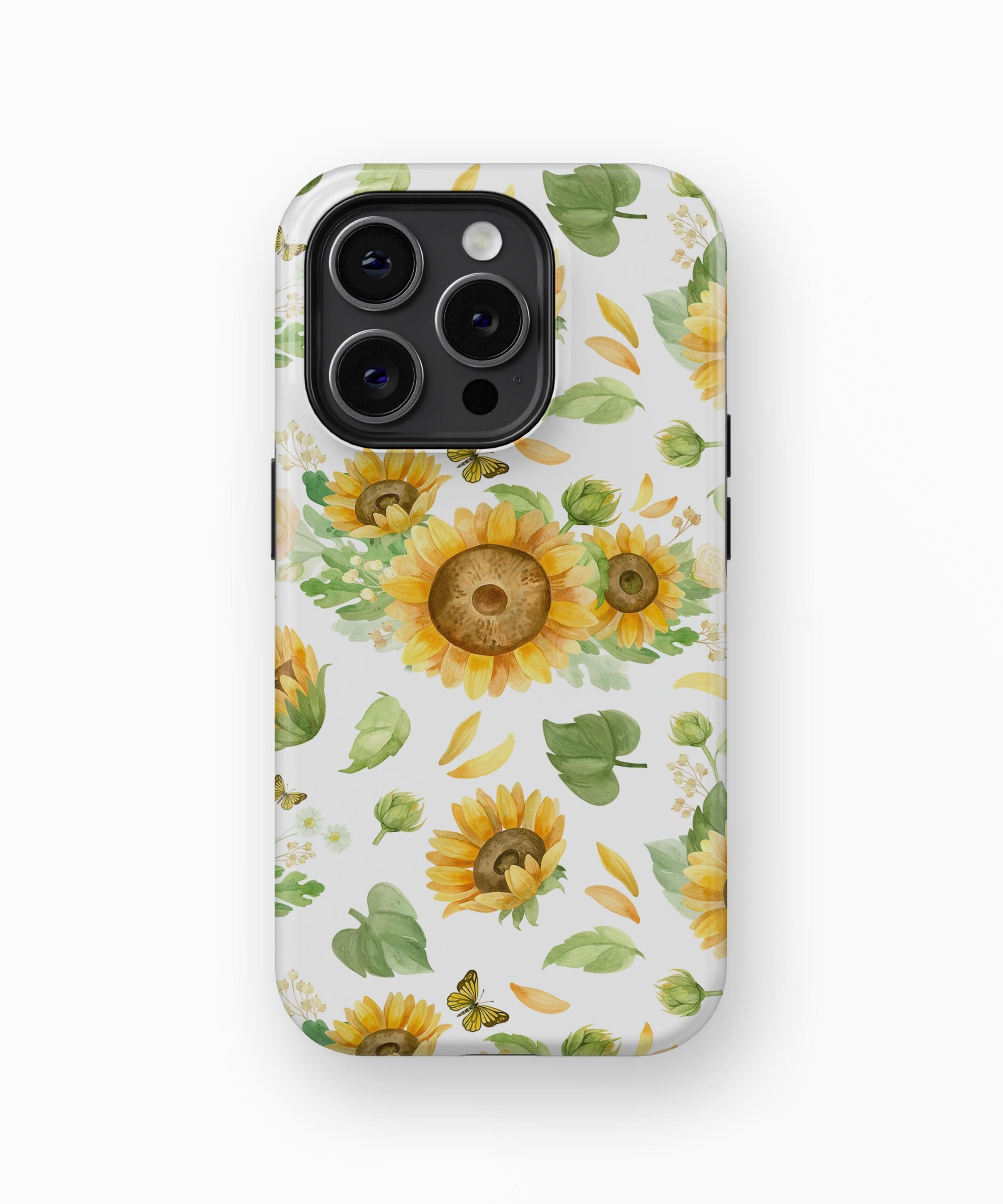 Watercolor Sunflower iPhone Case