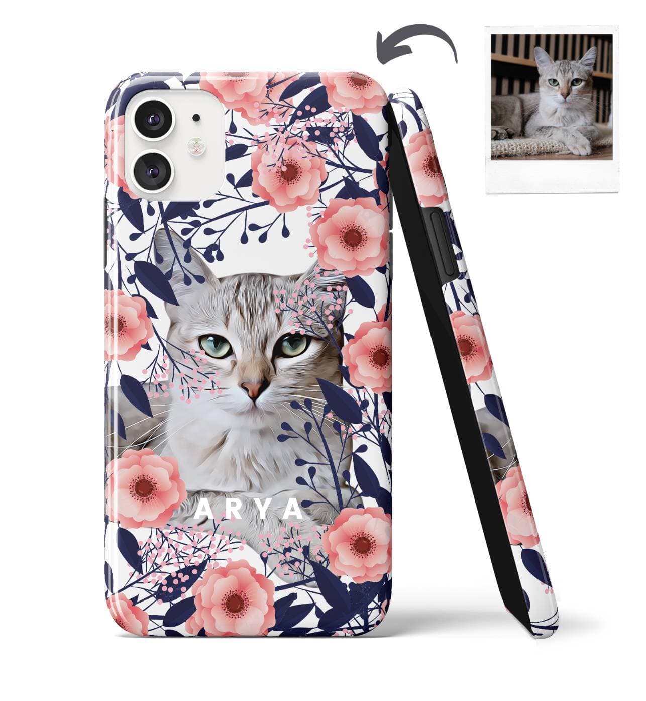Custom Cat - Flower Bush