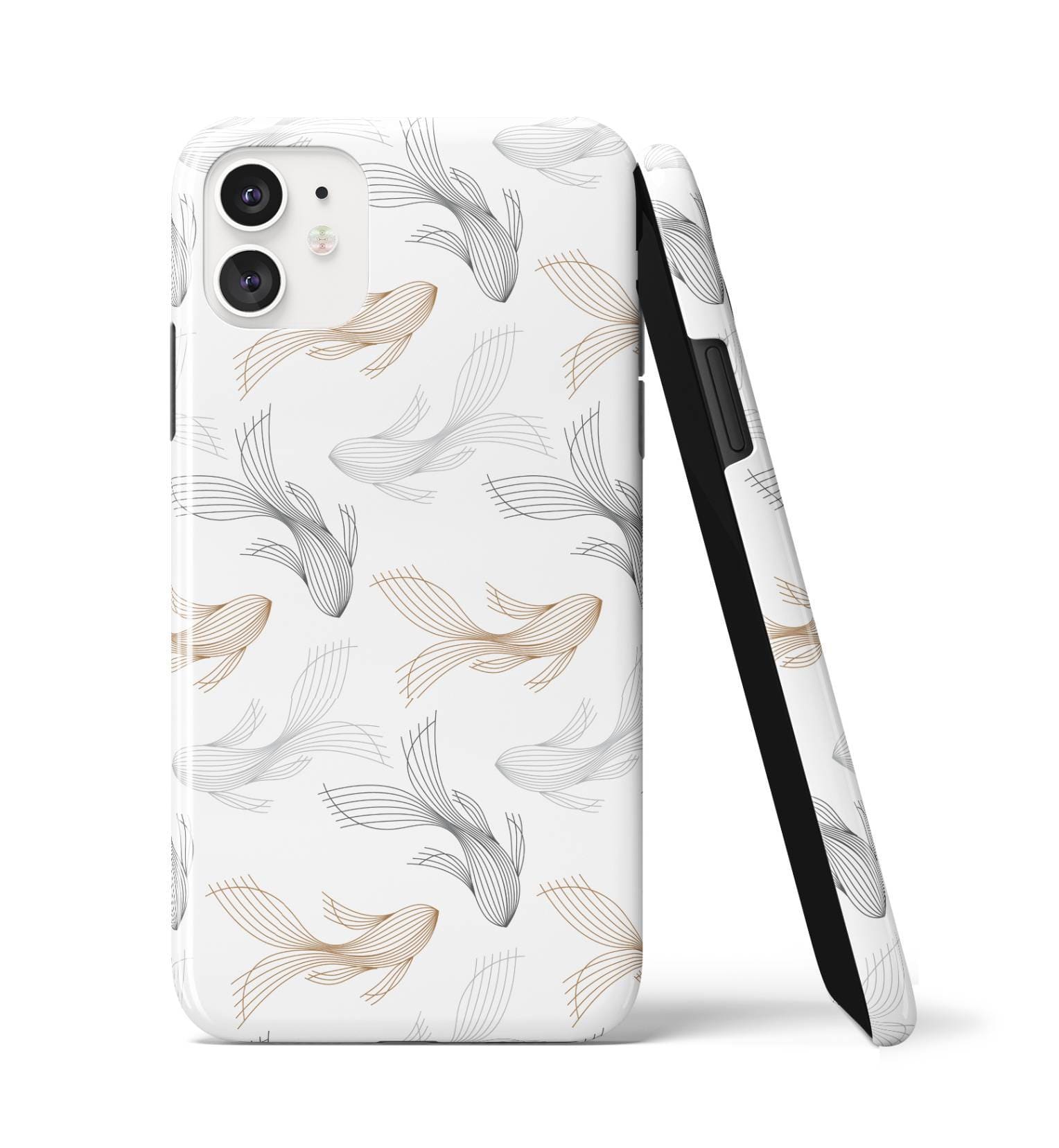 Fish Doodle - iPhone Case