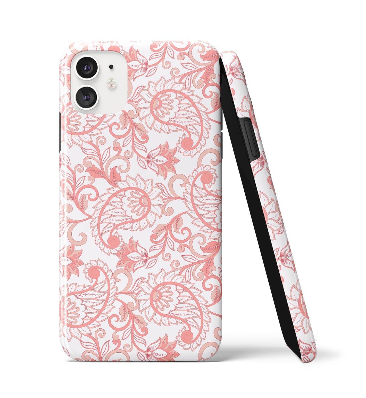 Pink Paisley iPhone Case