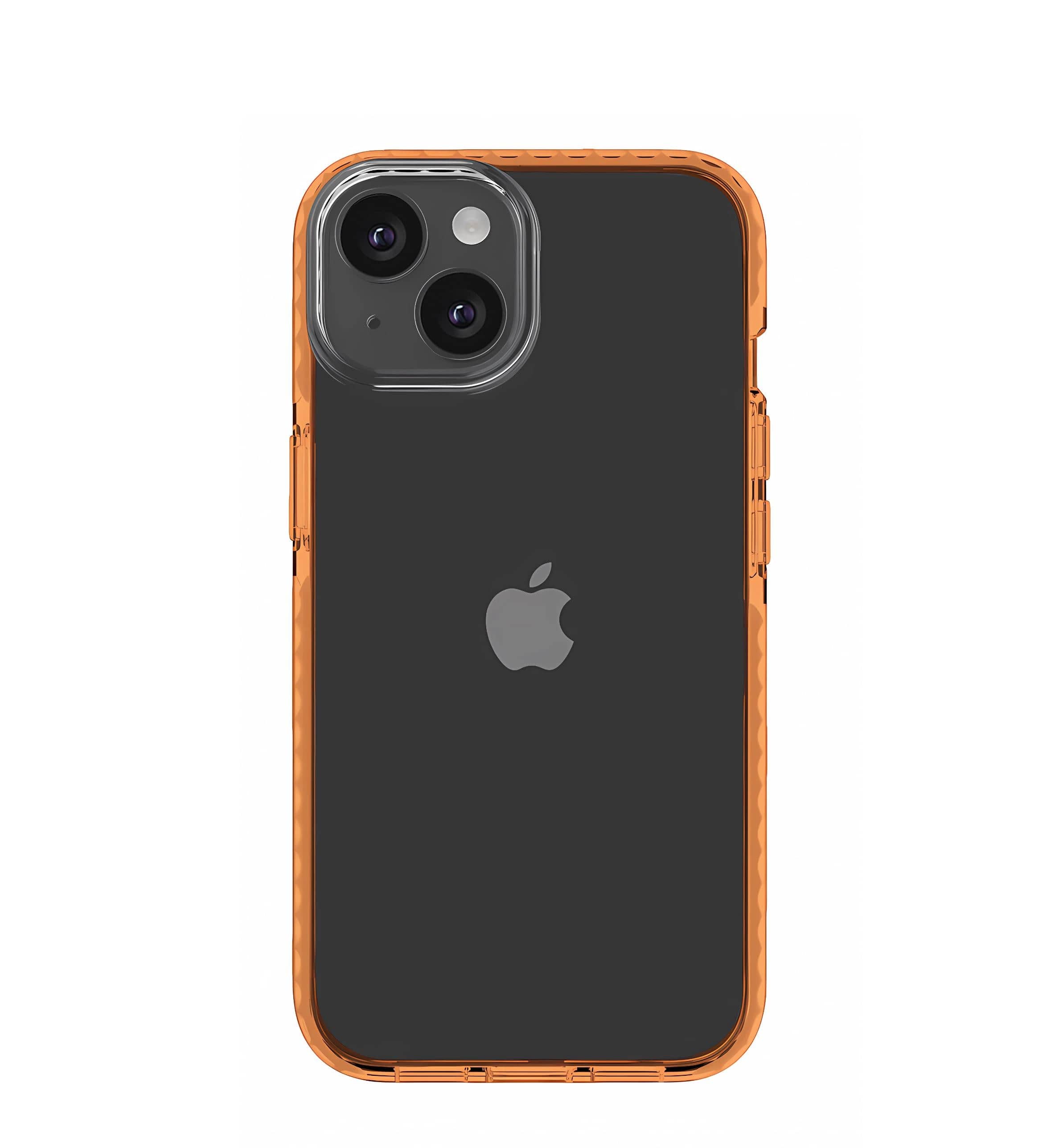 Crystal Clear Case - Orange