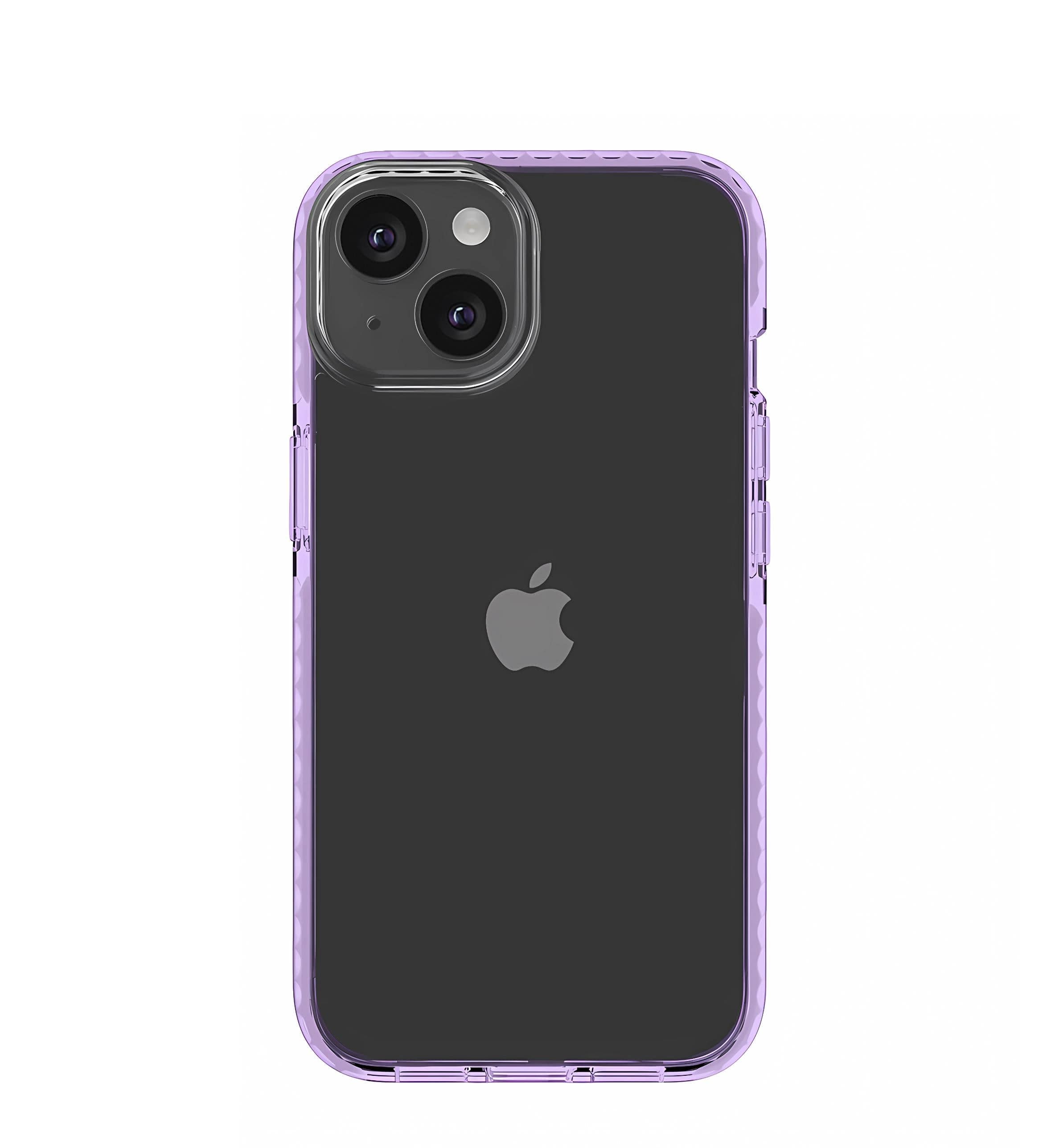 Crystal Clear iPhone Case - Purple