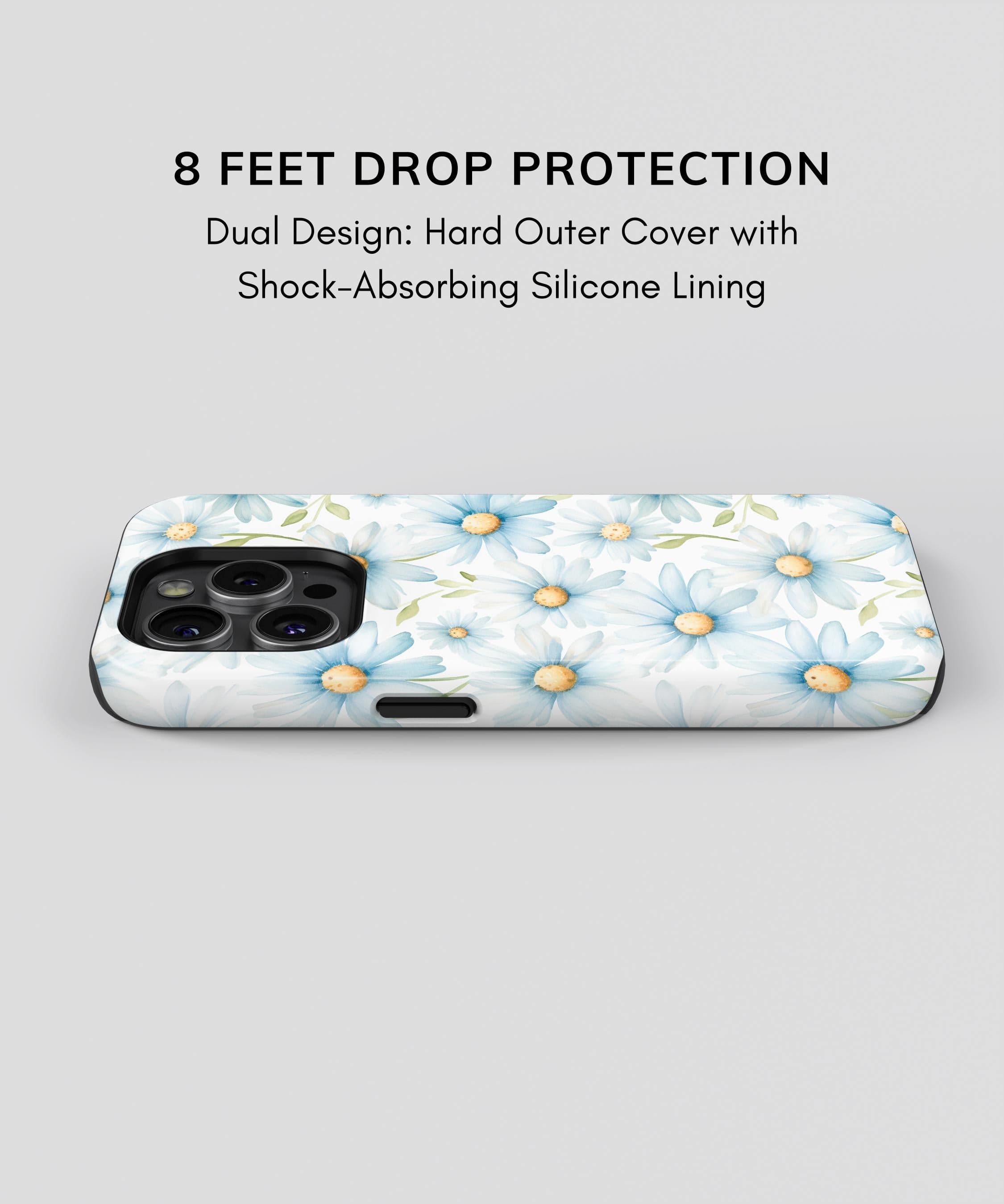 Blue Daisy iPhone Case