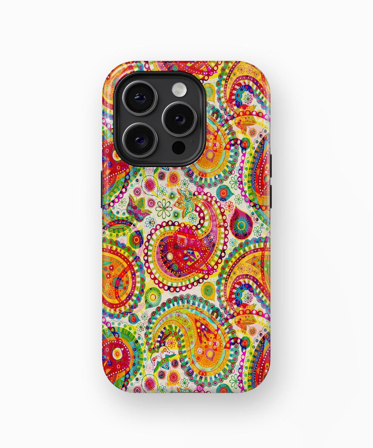 Bright Paisley - iPhone Case