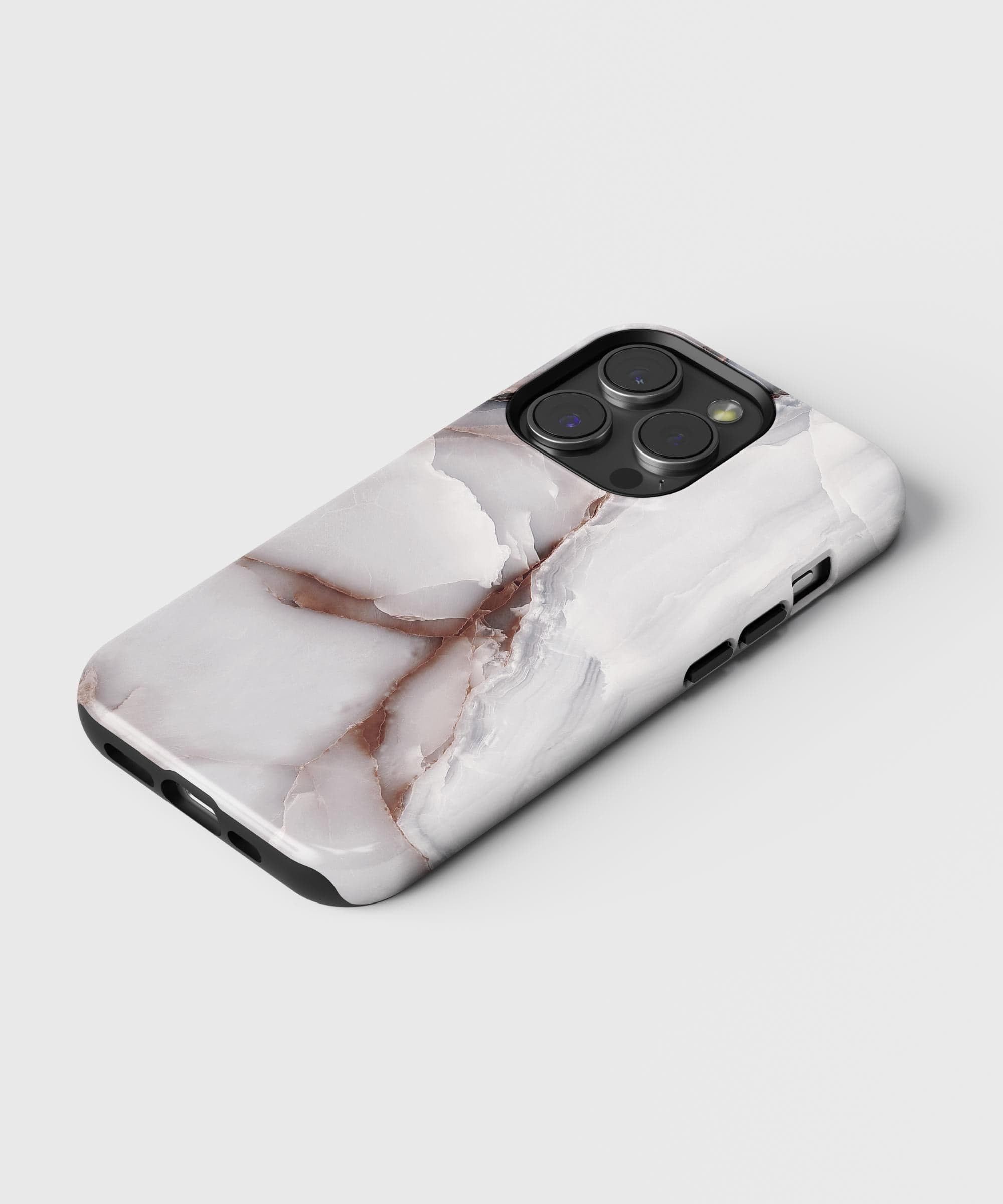 Brown Onyx Marble iPhone Case