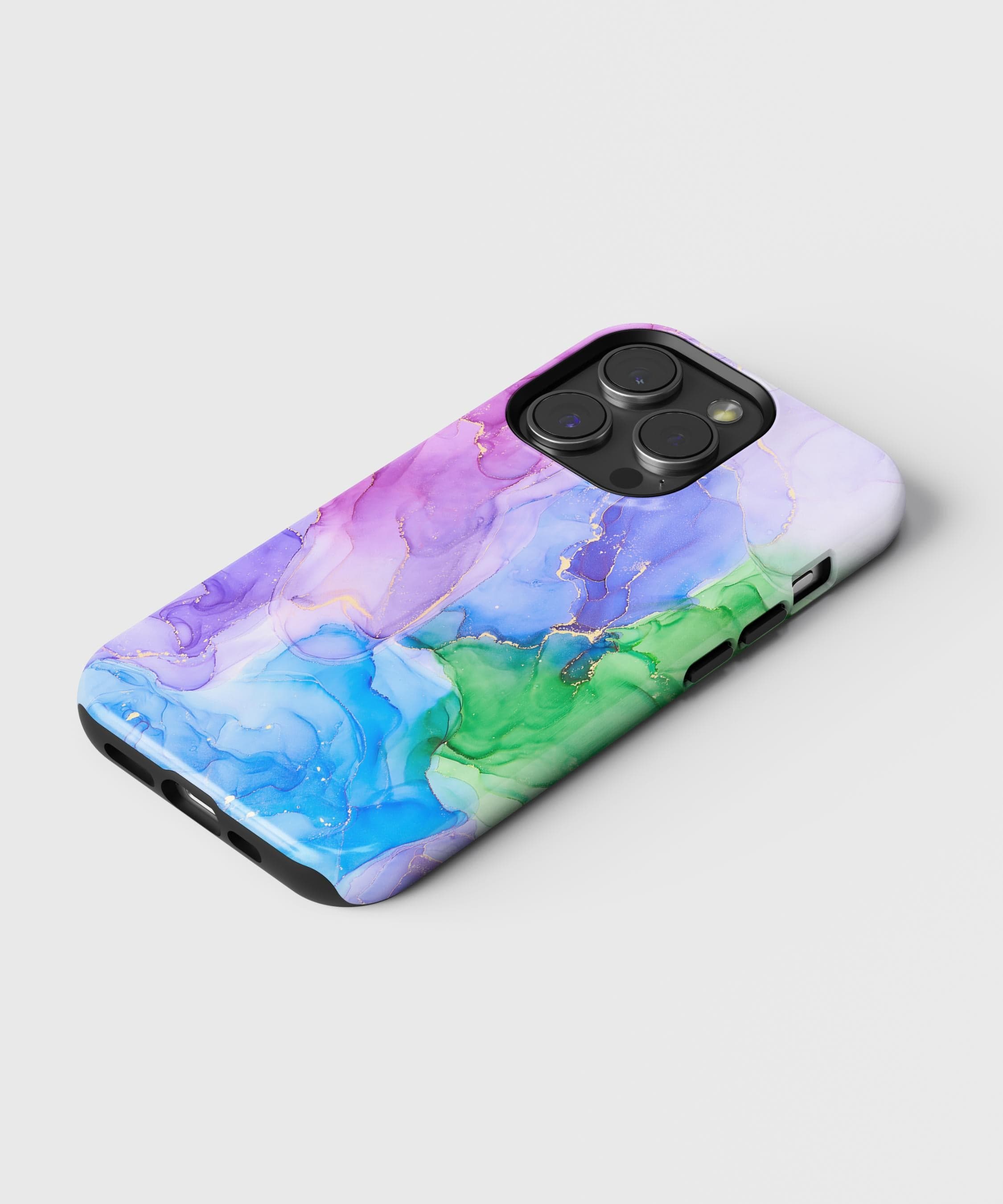 Colored Marble - iPhone Case