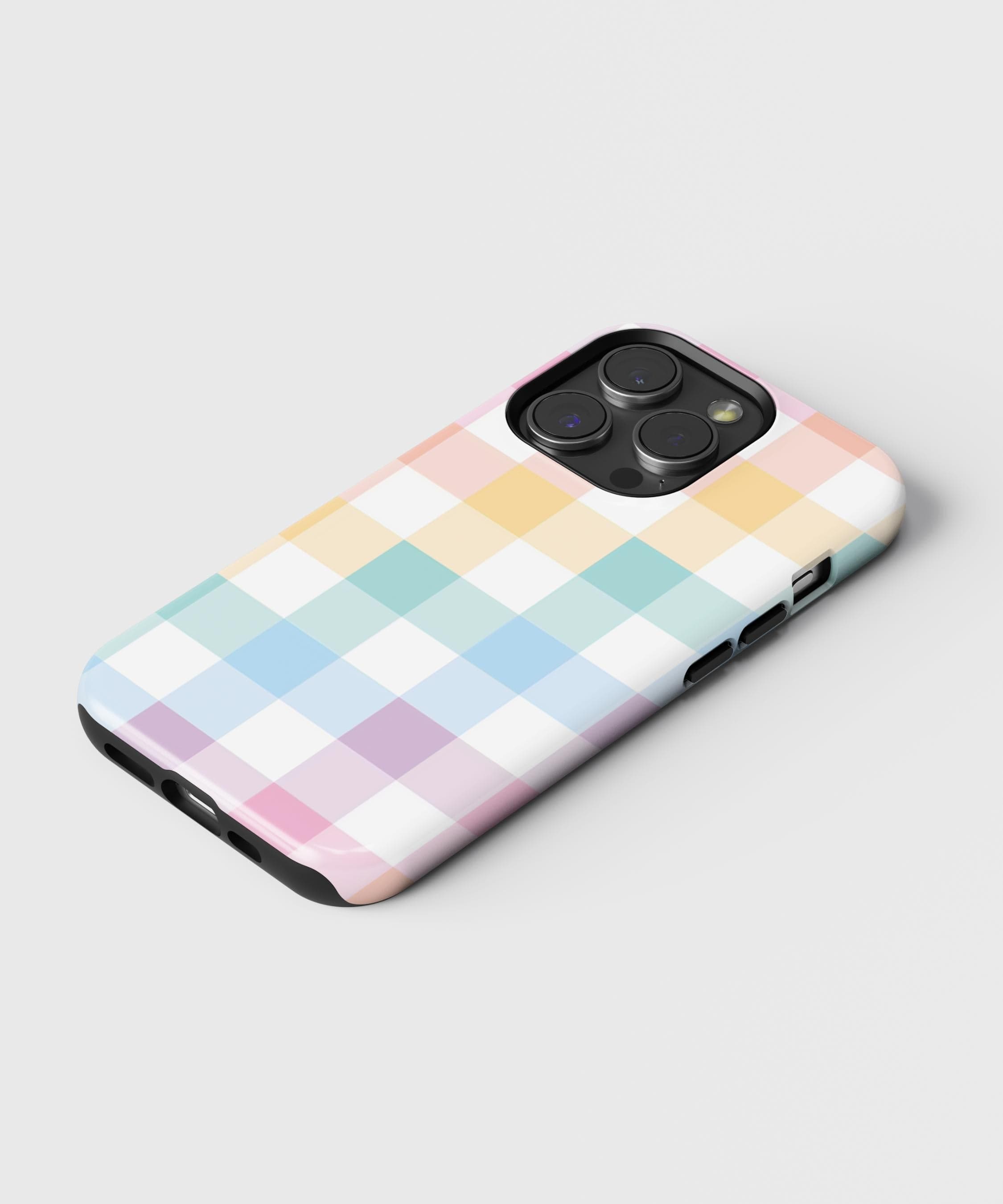 Colorful Gingham iPhone Case