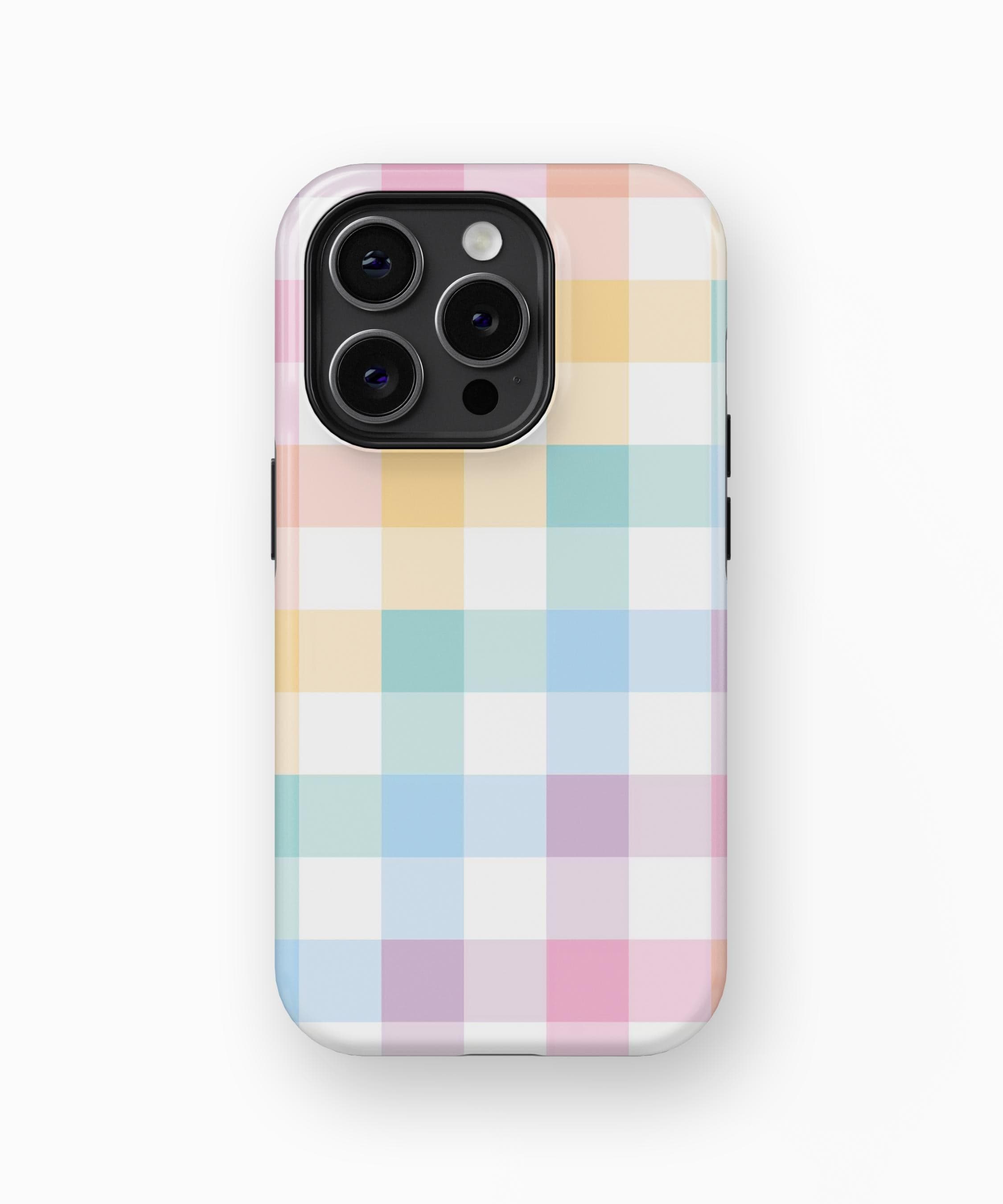 Colorful Gingham iPhone Case