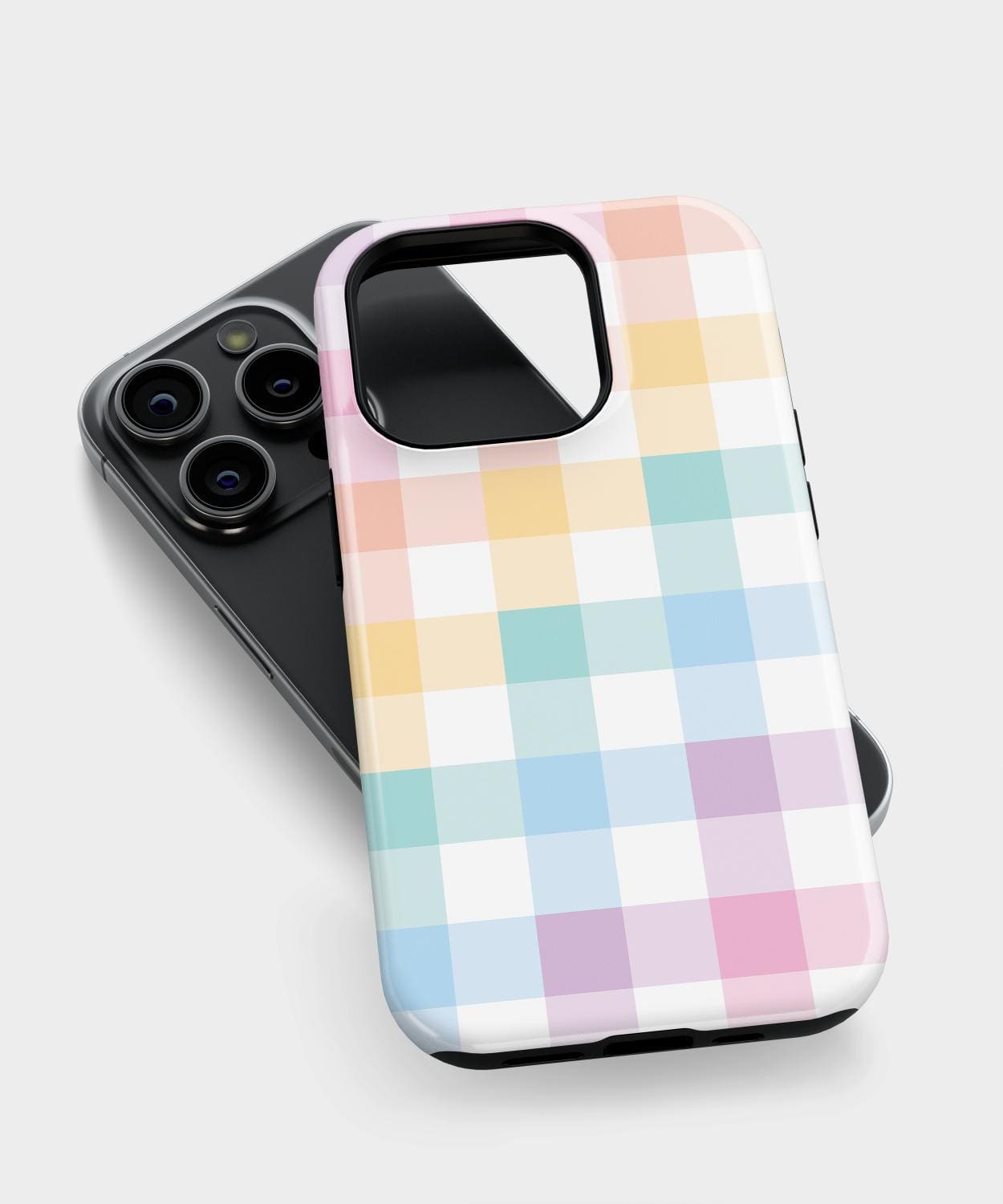 Colorful Gingham iPhone Case