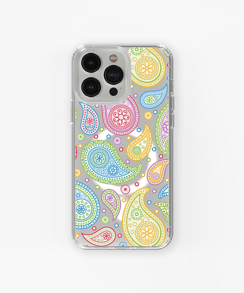 Colorful Pattern Clear Case