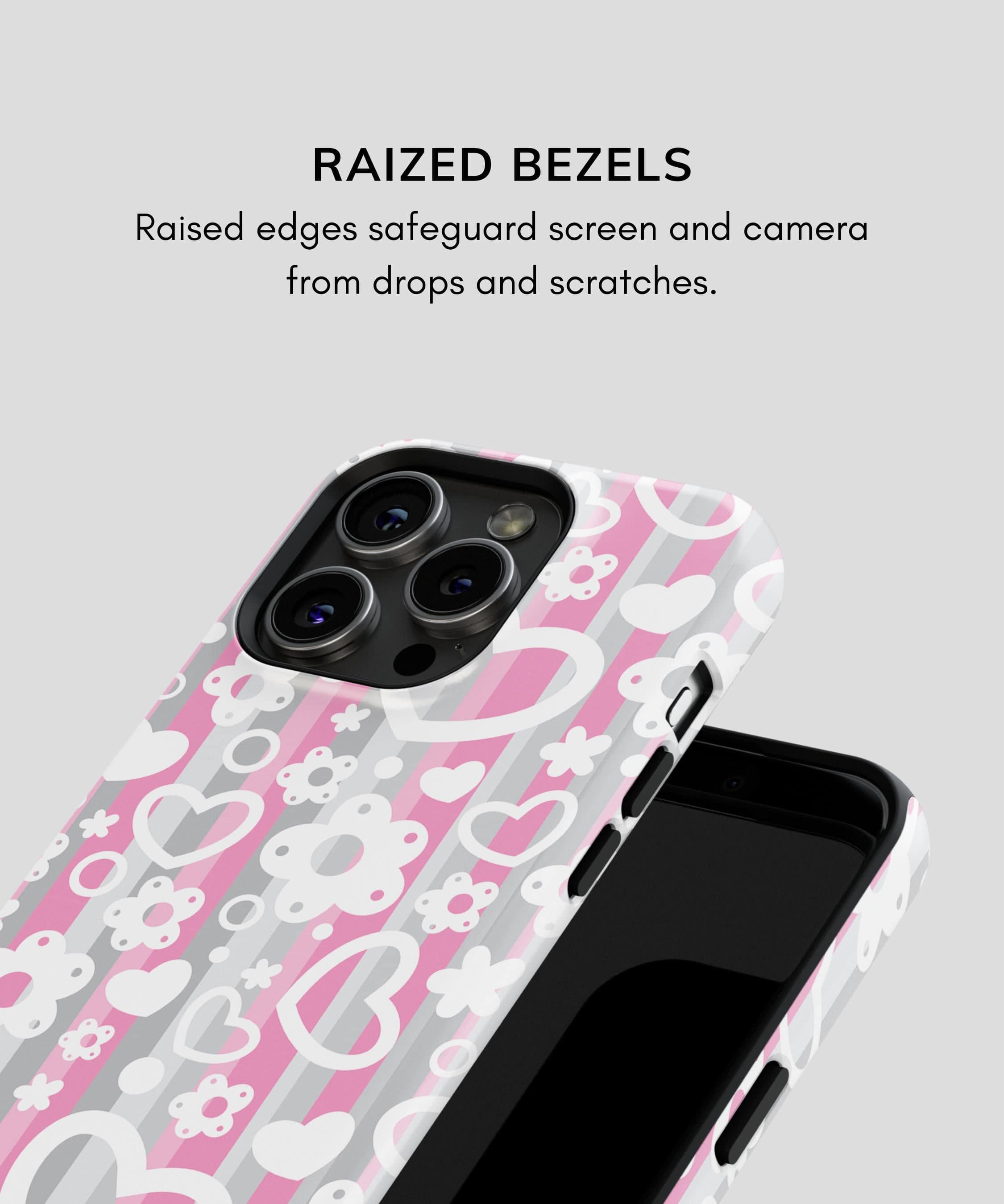 Cute Heart Flower iPhone Case