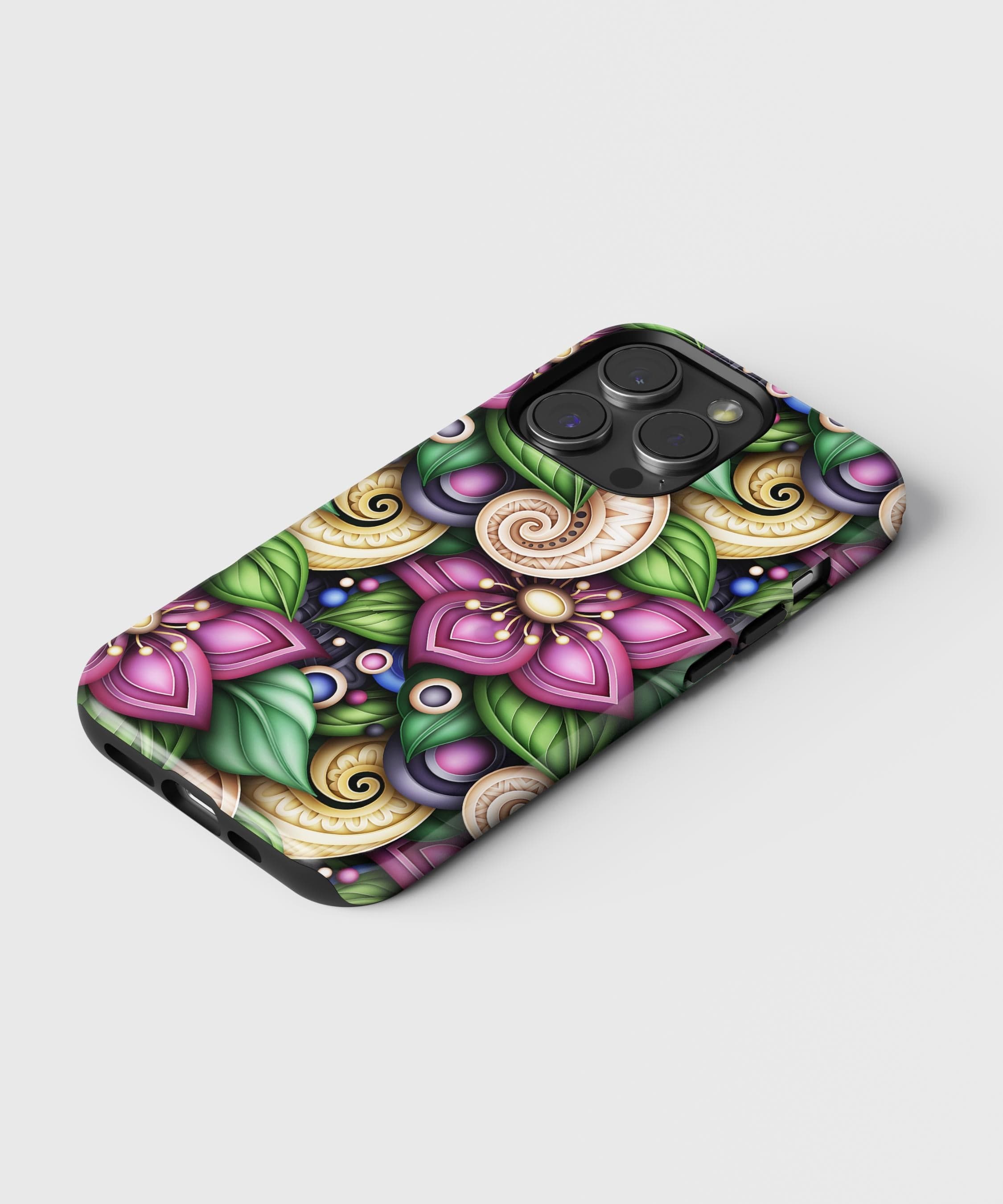 Exotic Flower Garden iPhone Case