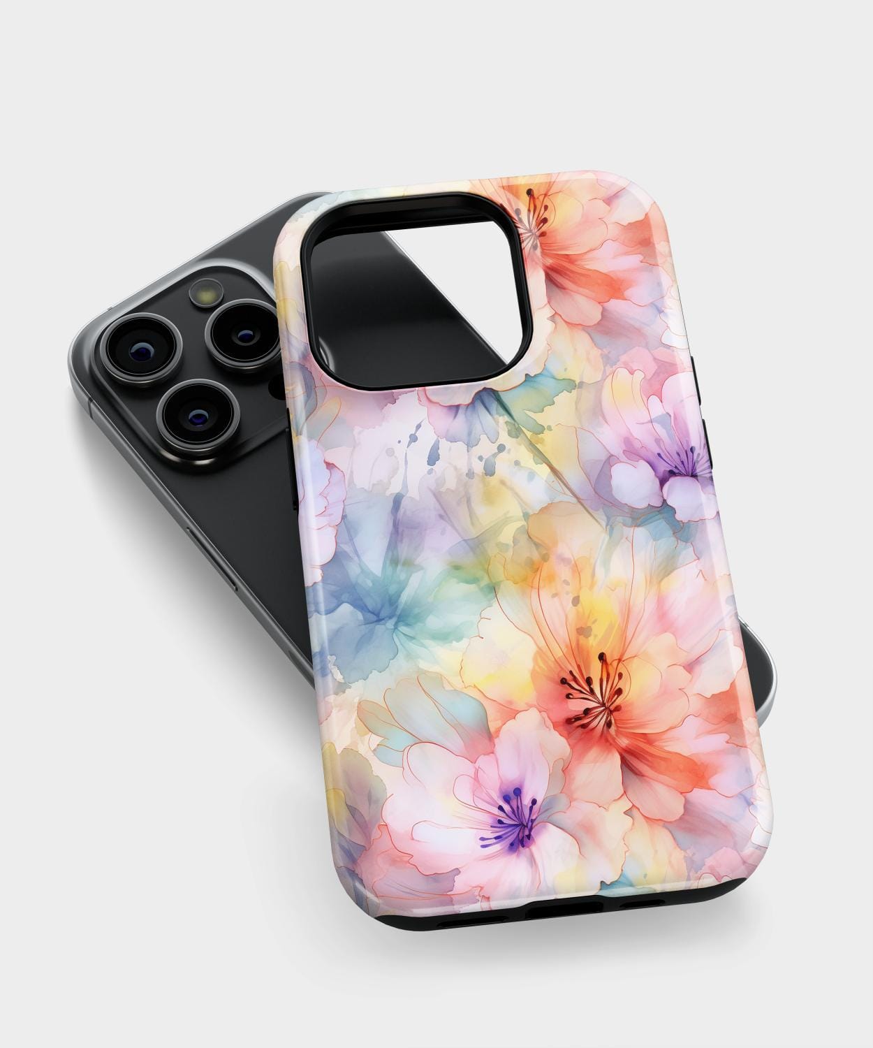 Floral Fusion iPhone Case
