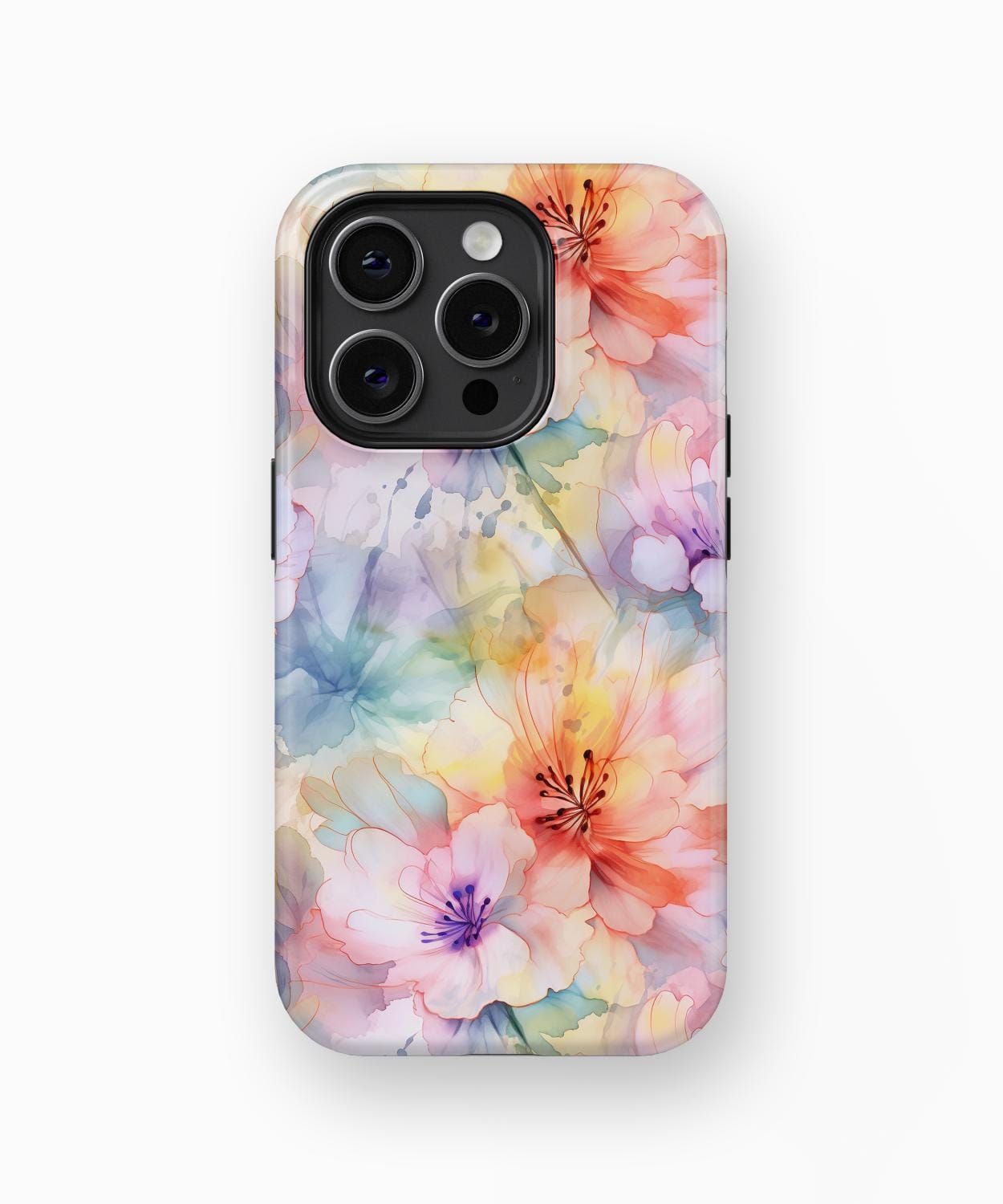 Floral Fusion iPhone Case