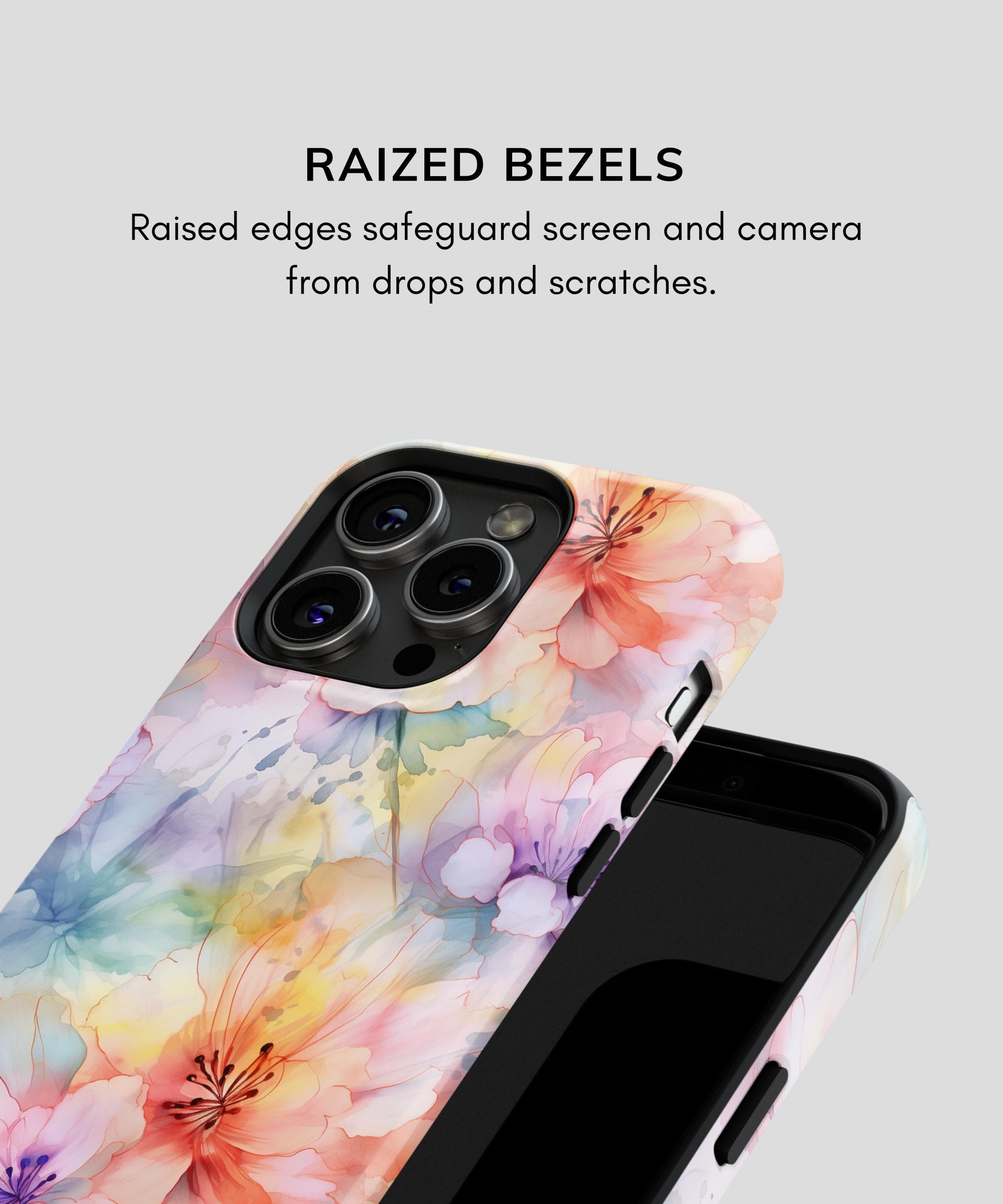 Floral Fusion iPhone Case
