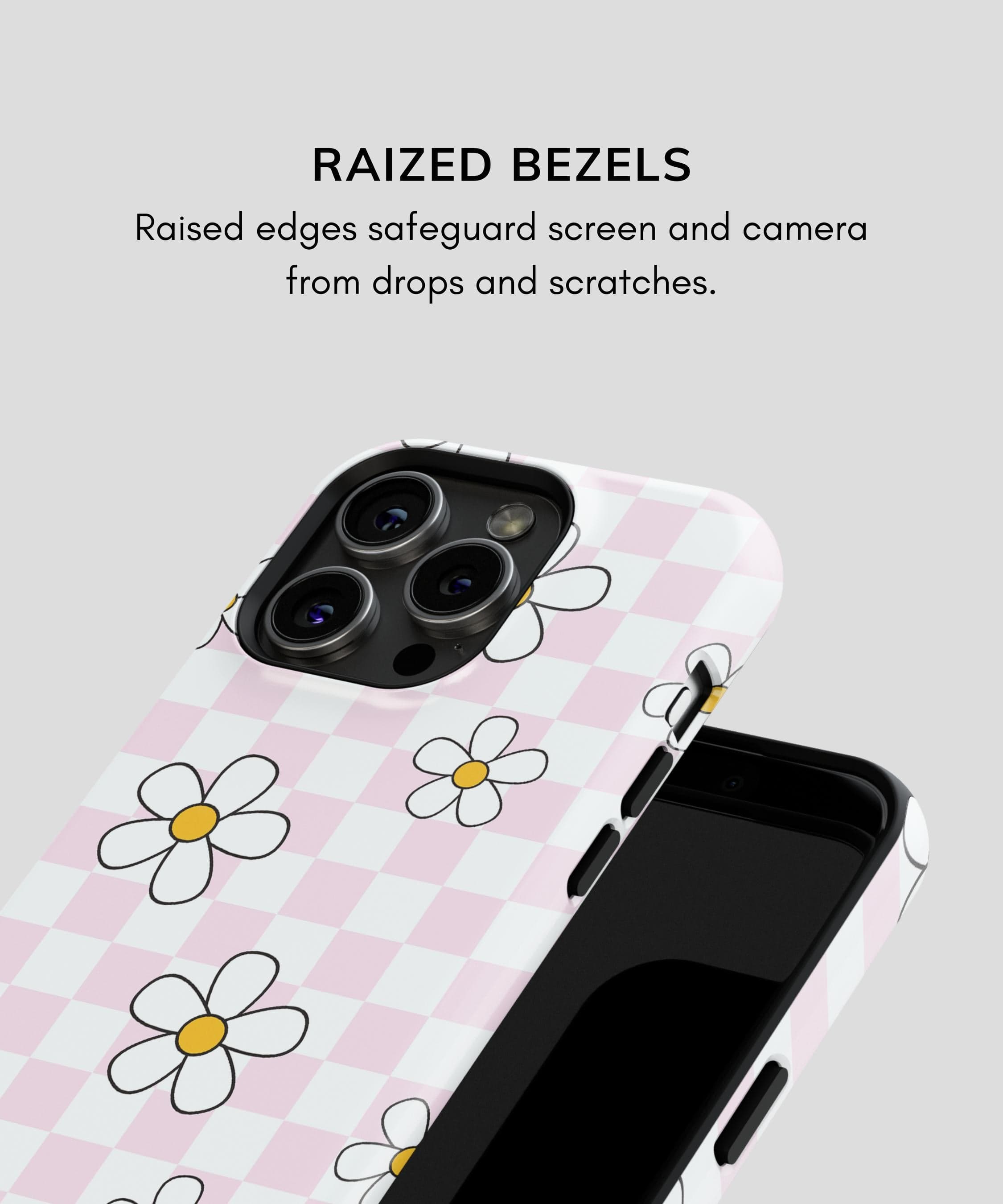 Gingham Daisy iPhone Case