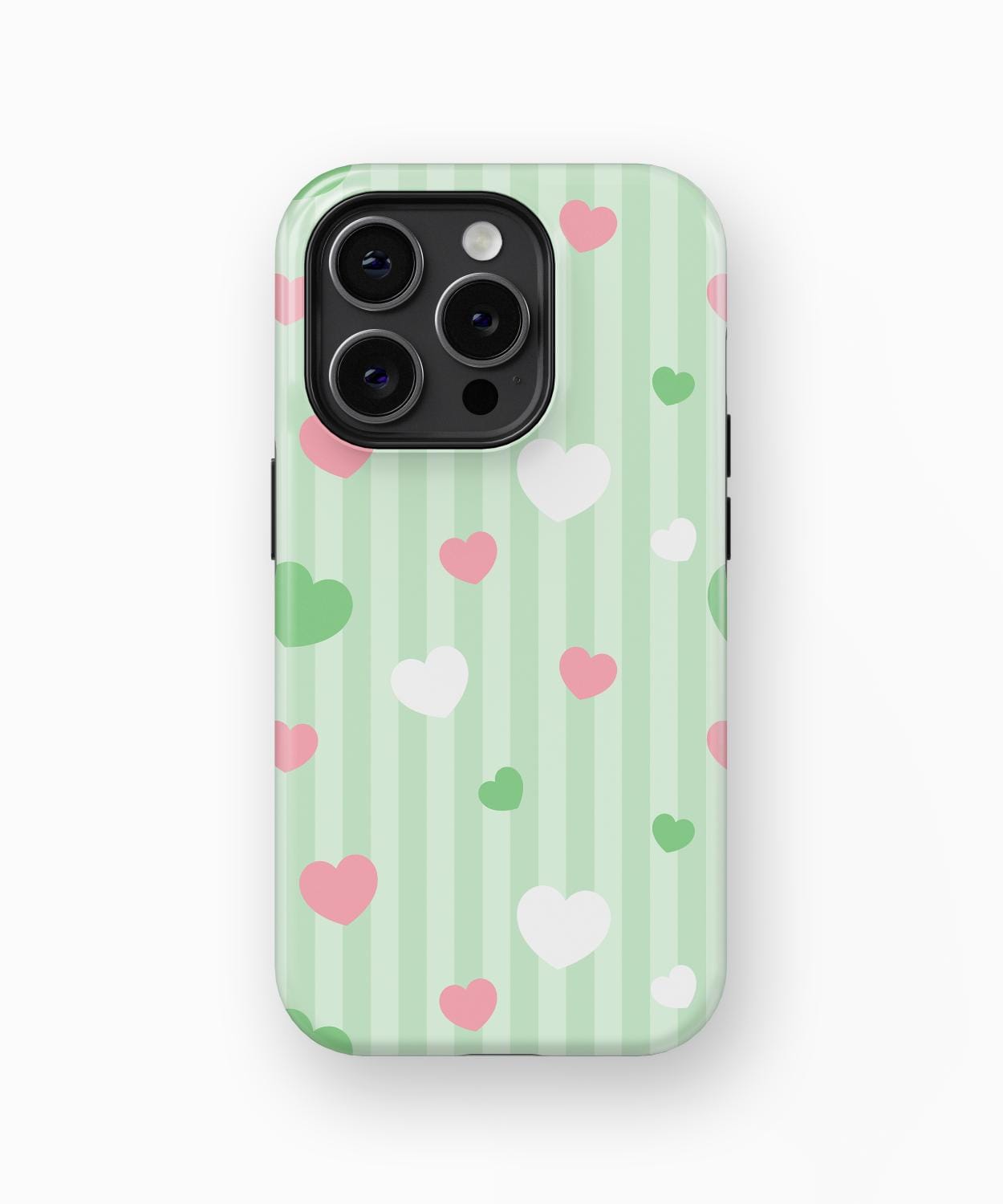 Green Heart Candy iPhone Case