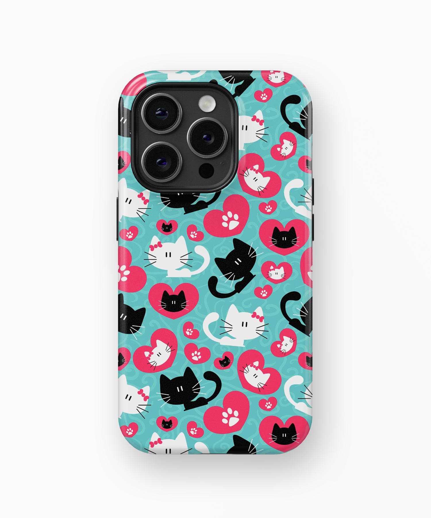 Heart Cat iPhone Case