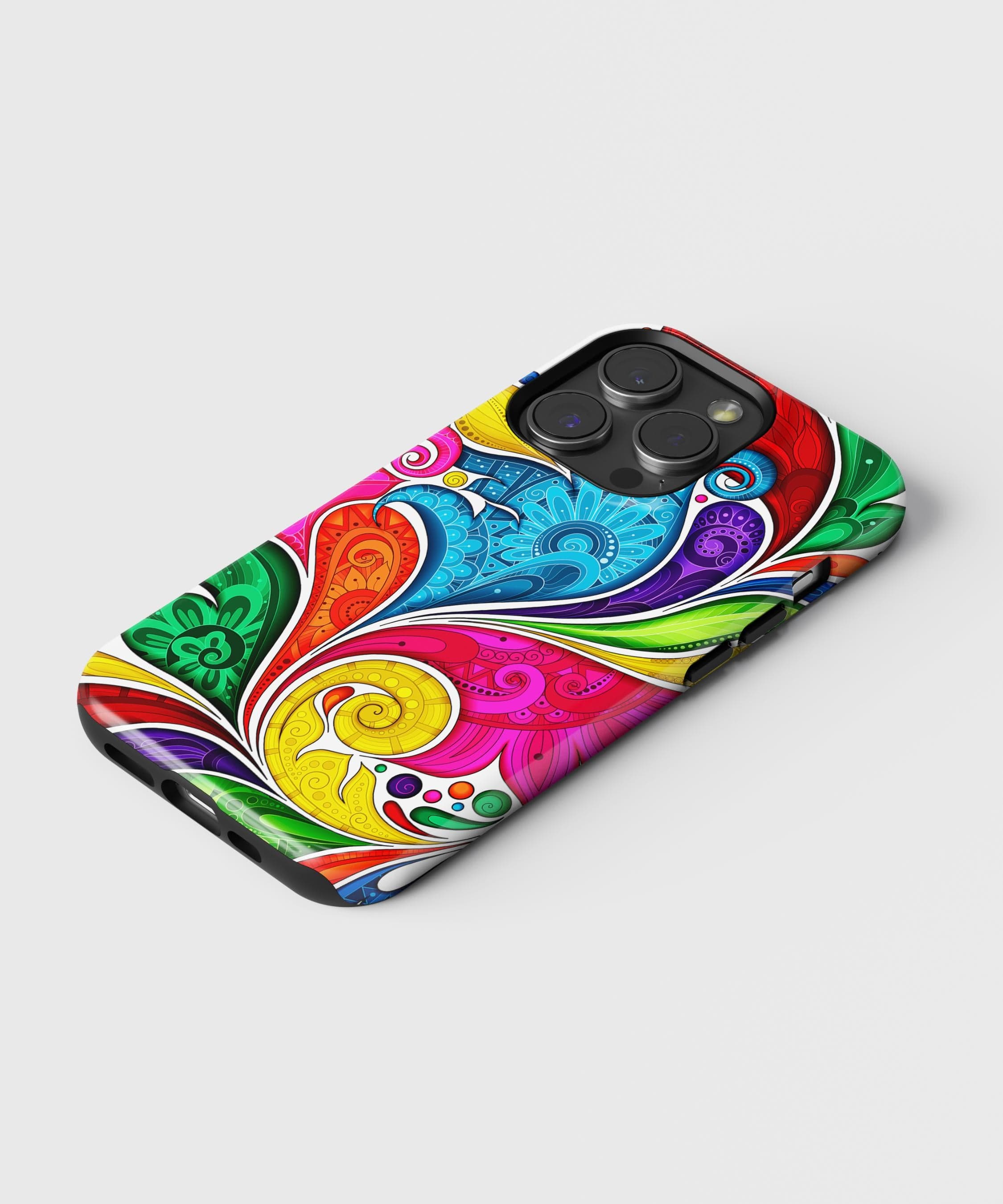 iPhone Case Colored Paisley