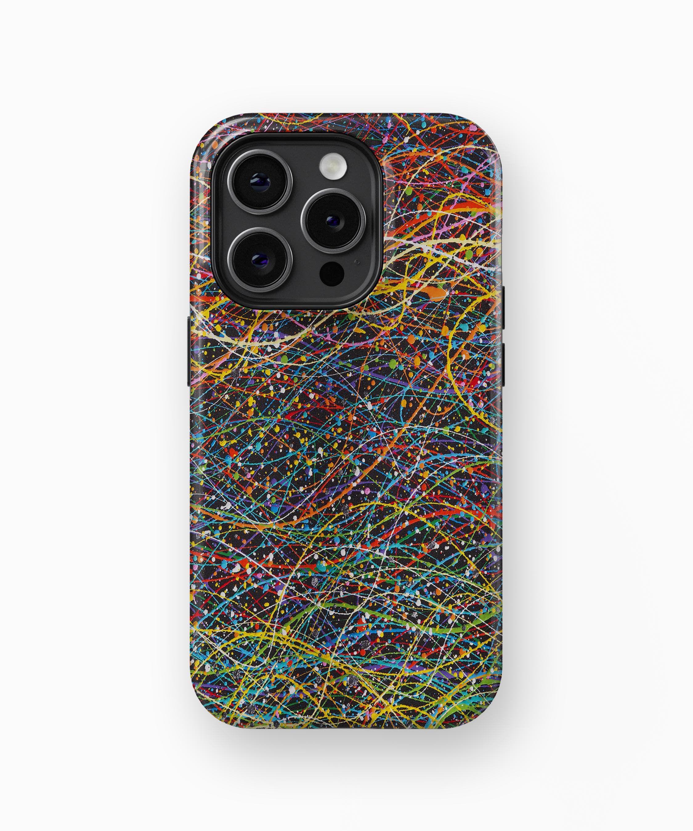 iPhone Case Colorful Line of Paint