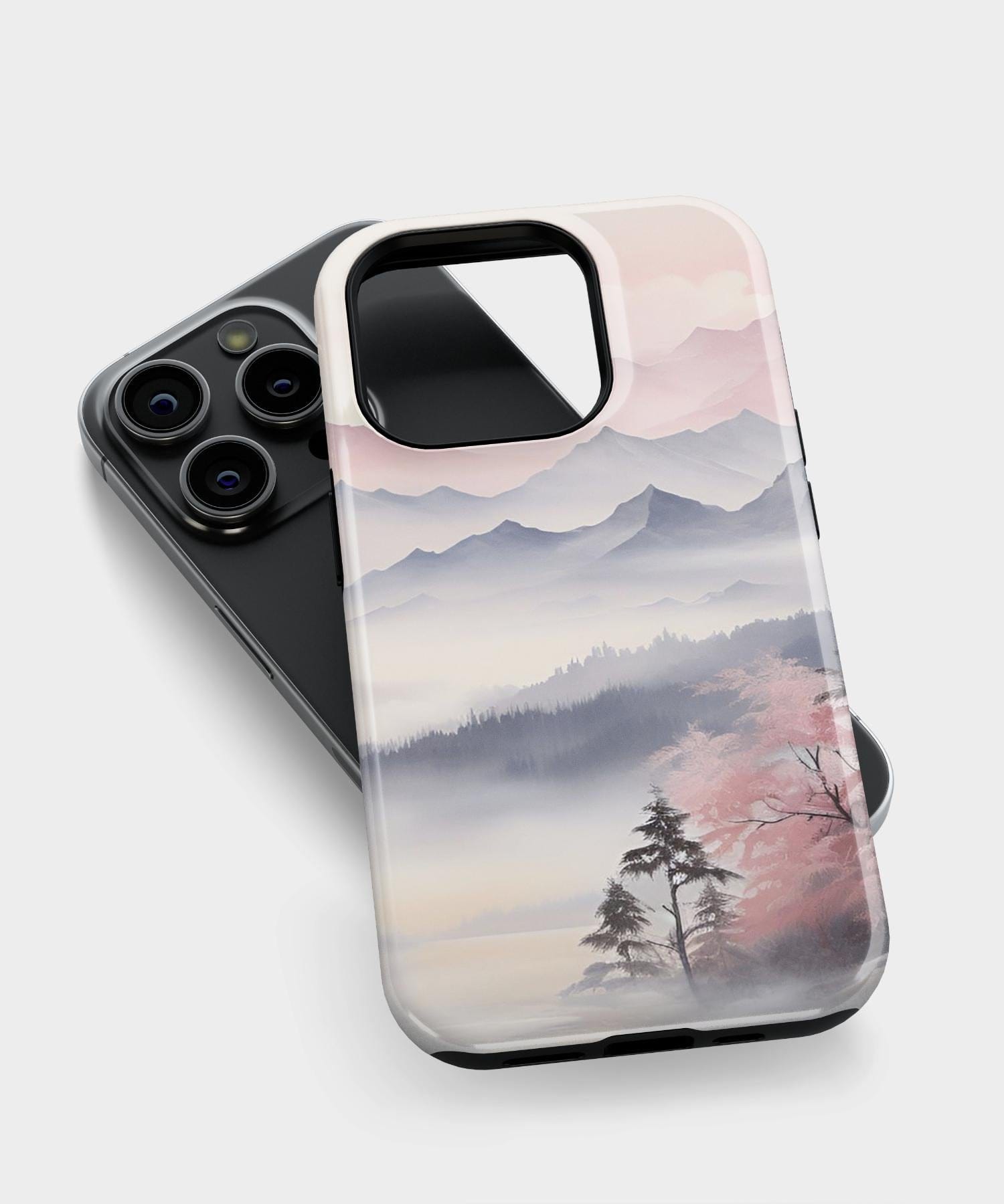 Mountain Bloom iPhone Case