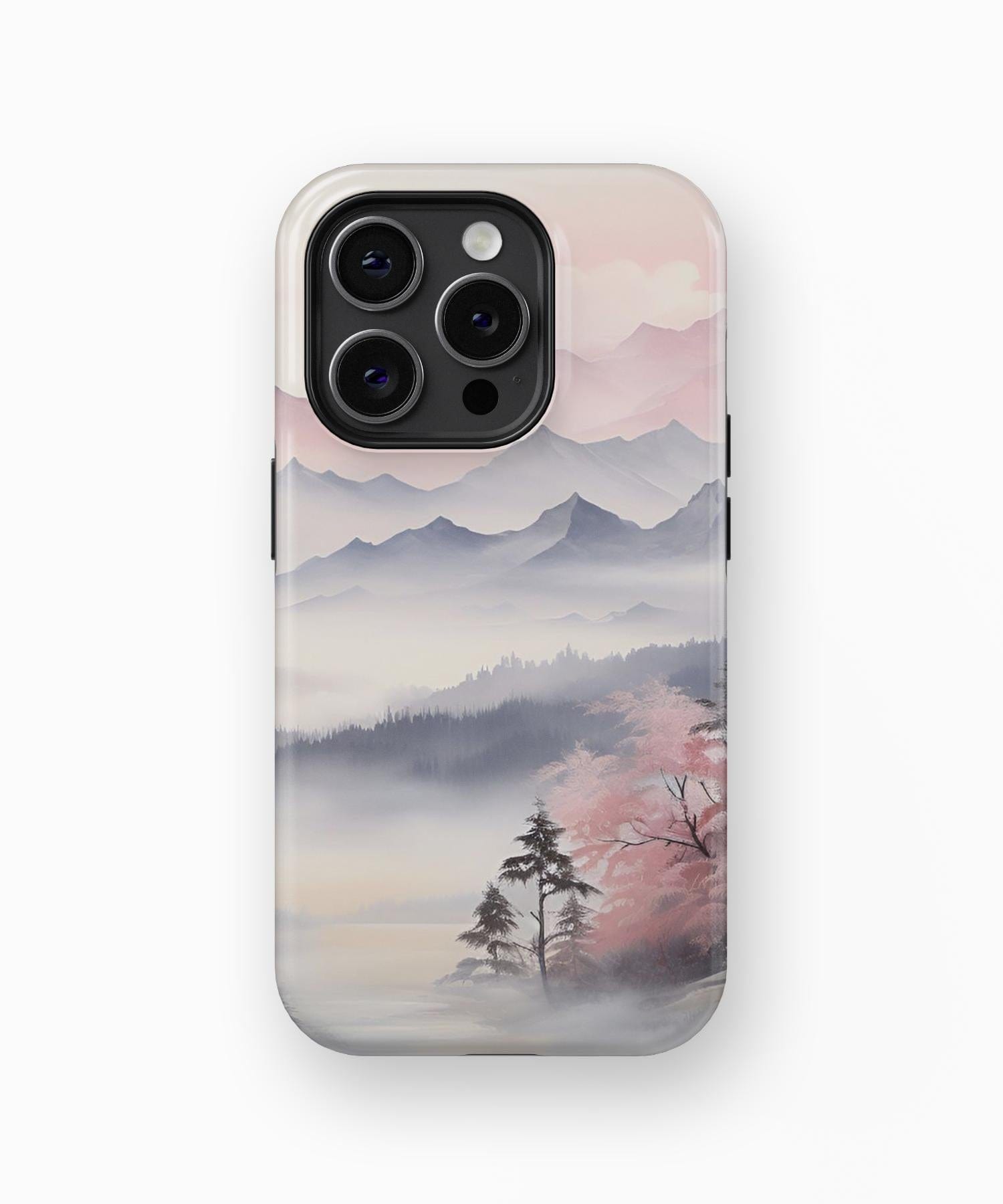 Mountain Bloom iPhone Case