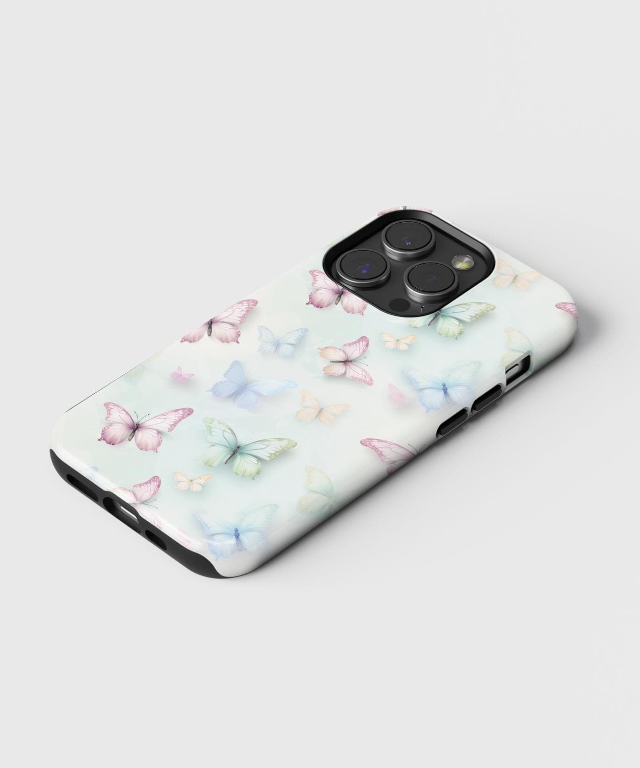 Pastel Butterflies iPhone Case