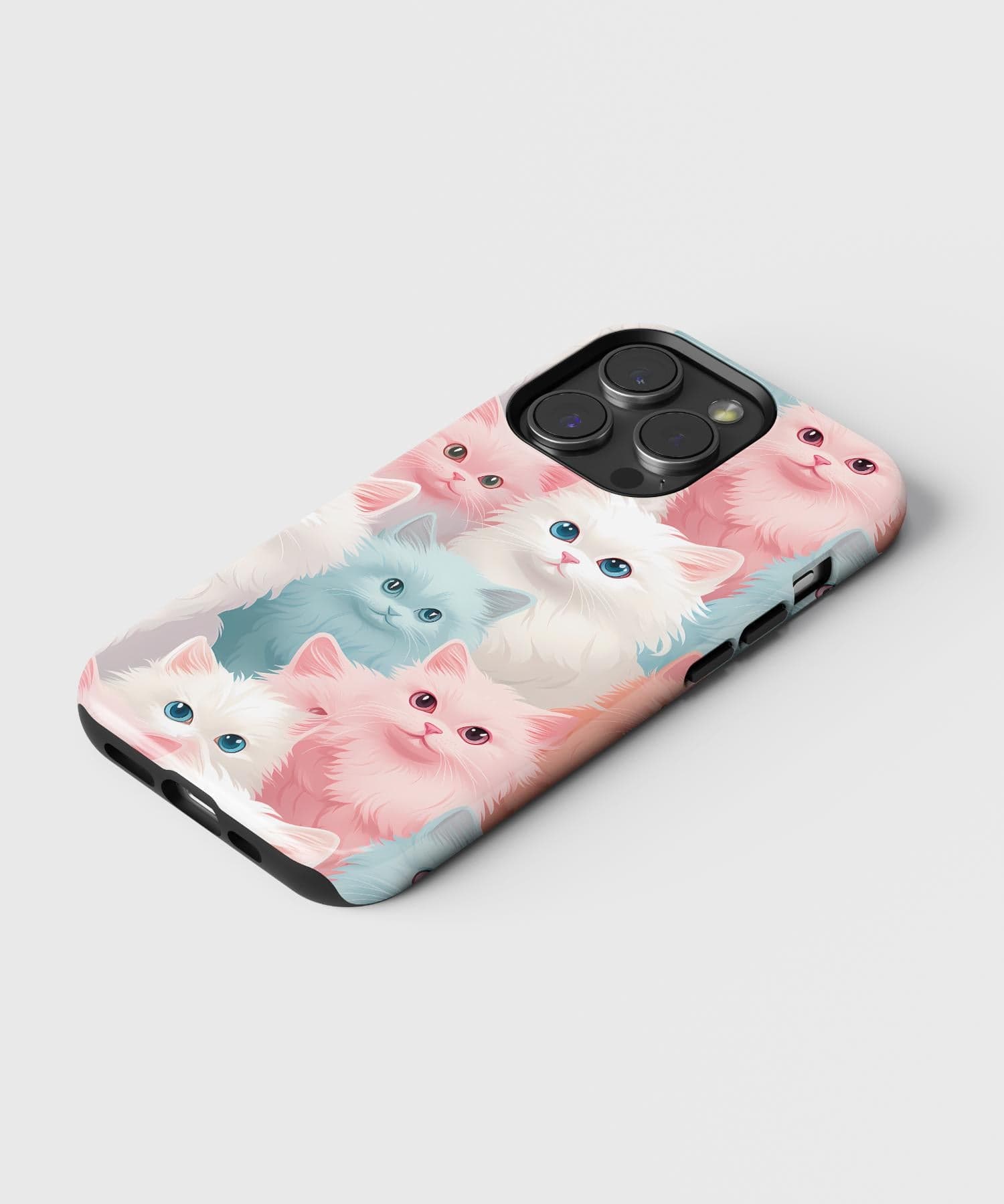 Pastel Cats iPhone Case