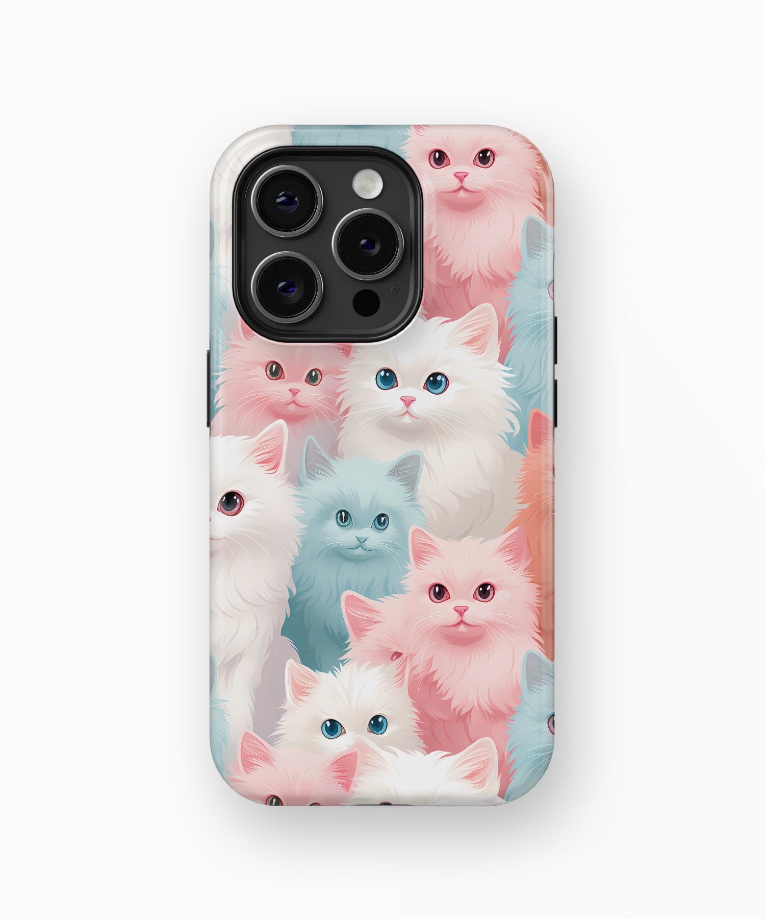 Pastel Cats iPhone Case