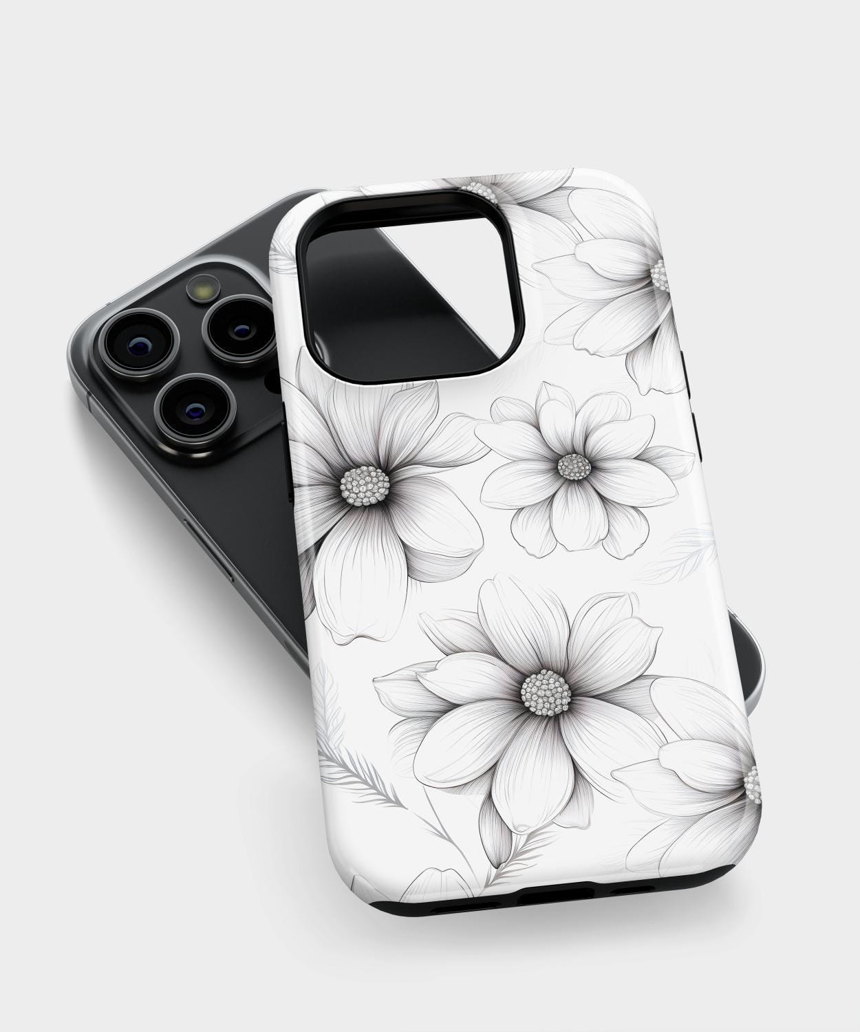 Poppy Sketch iPhone Case