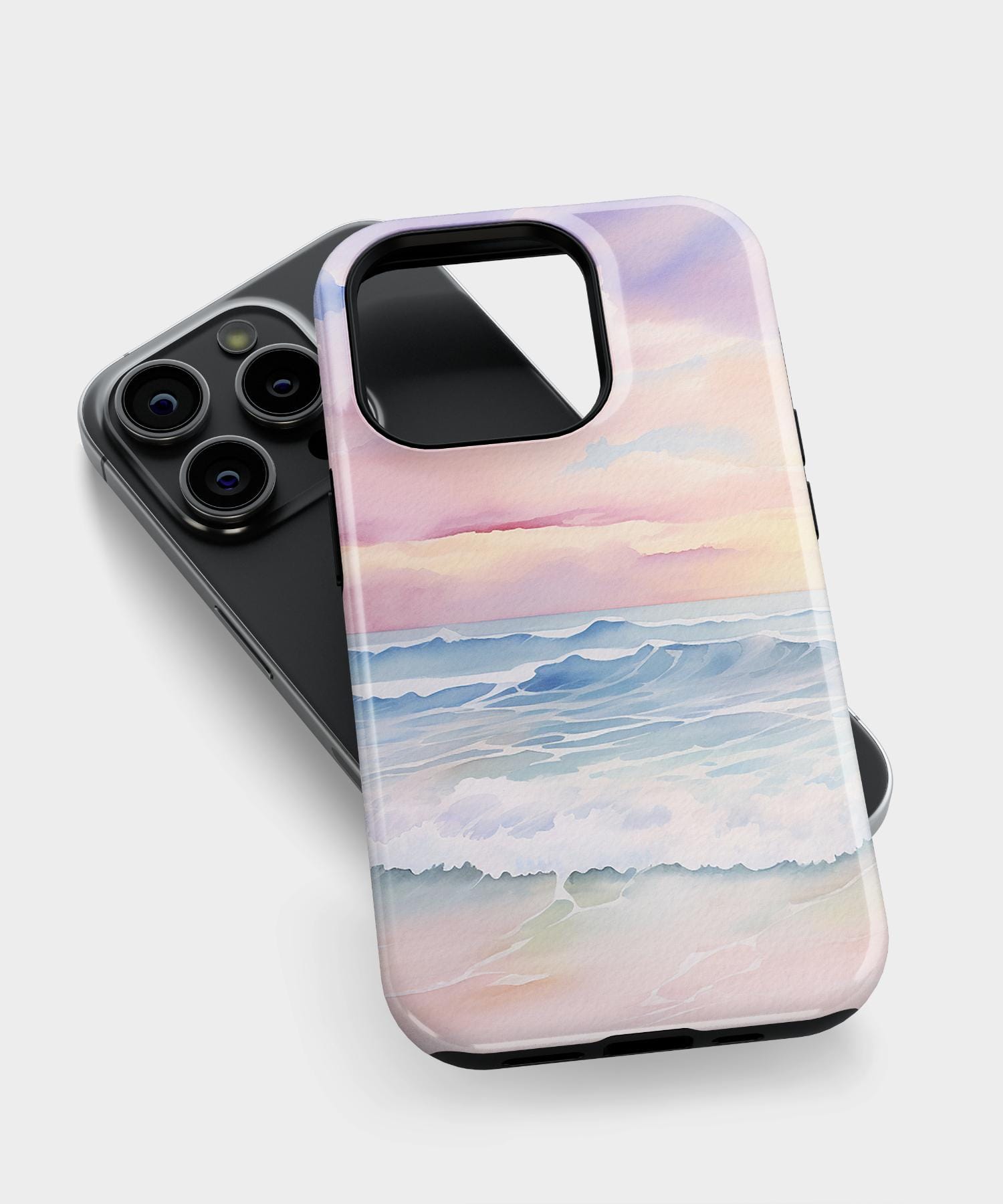 Purple Beach iPhone Case