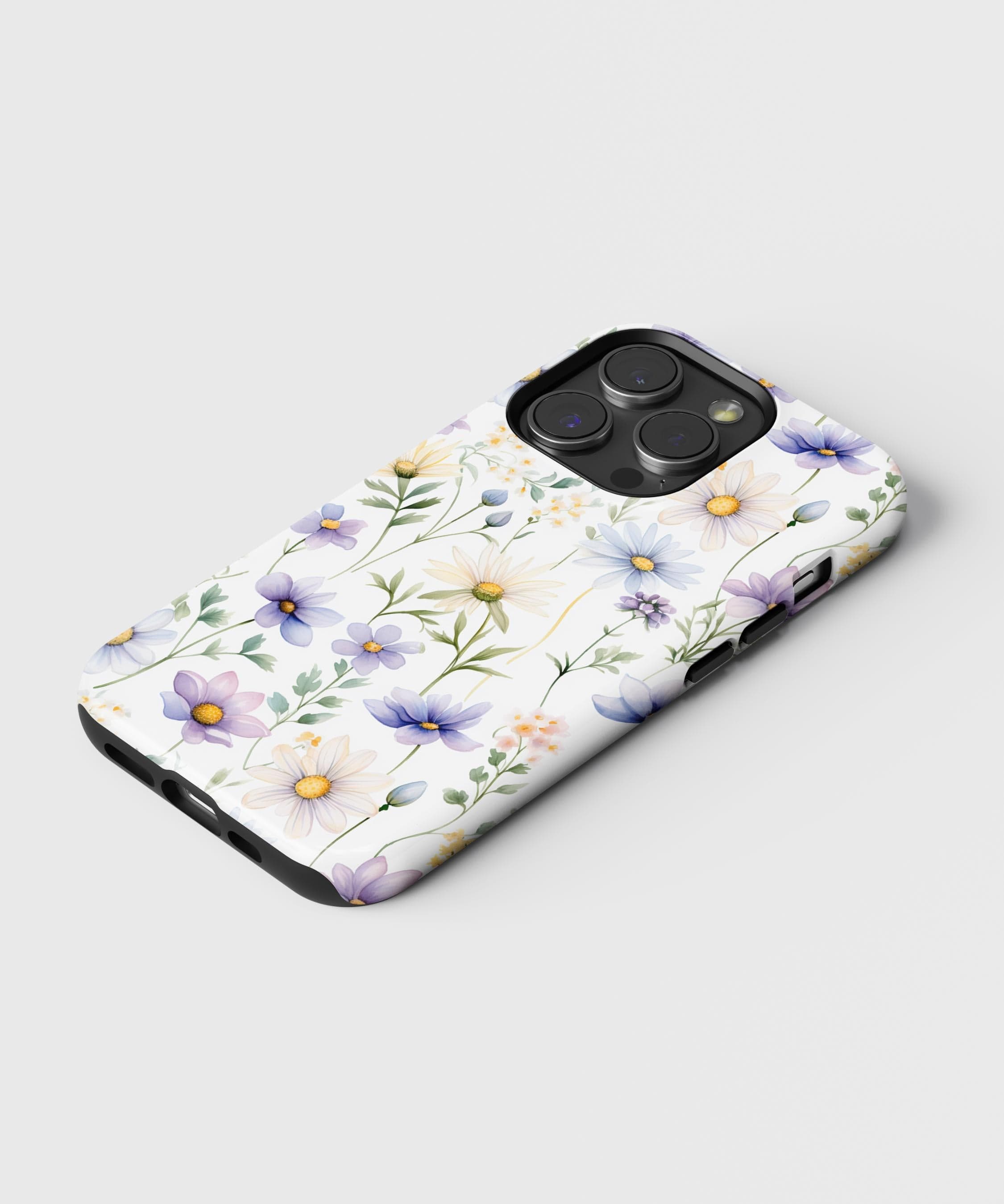 Purple Daisy iPhone Case