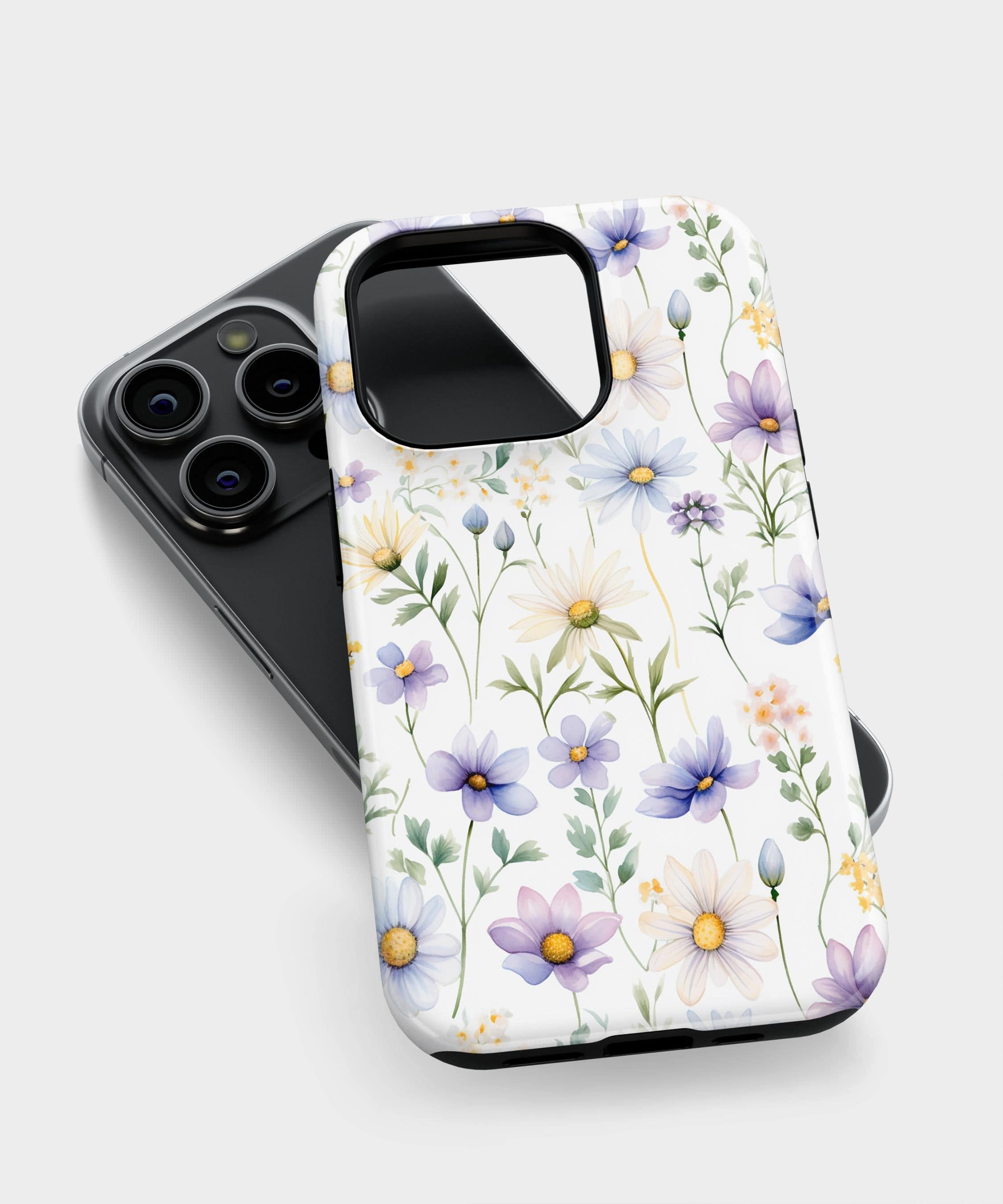 Purple Daisy iPhone Case