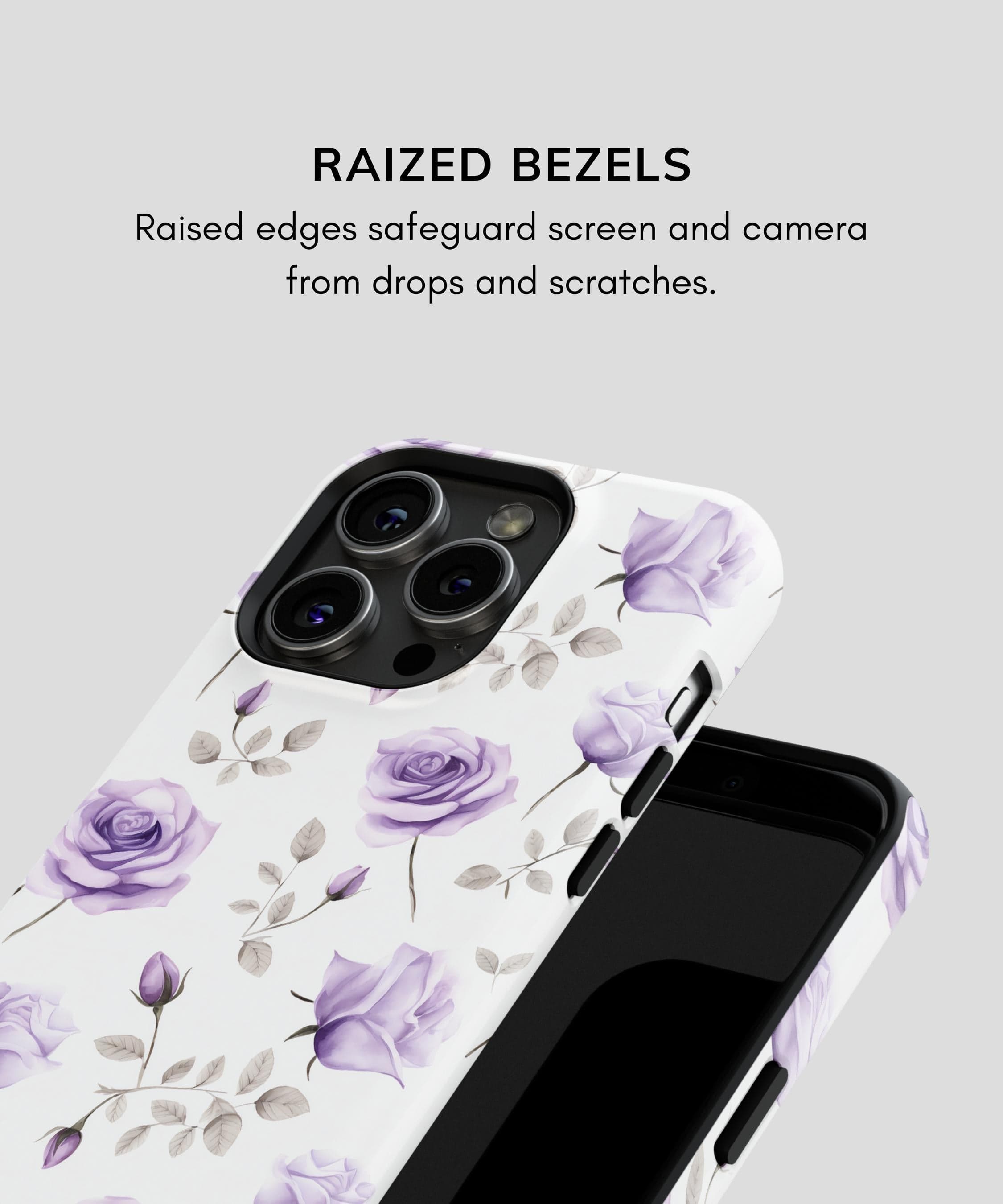 Purple Rose iPhone Case