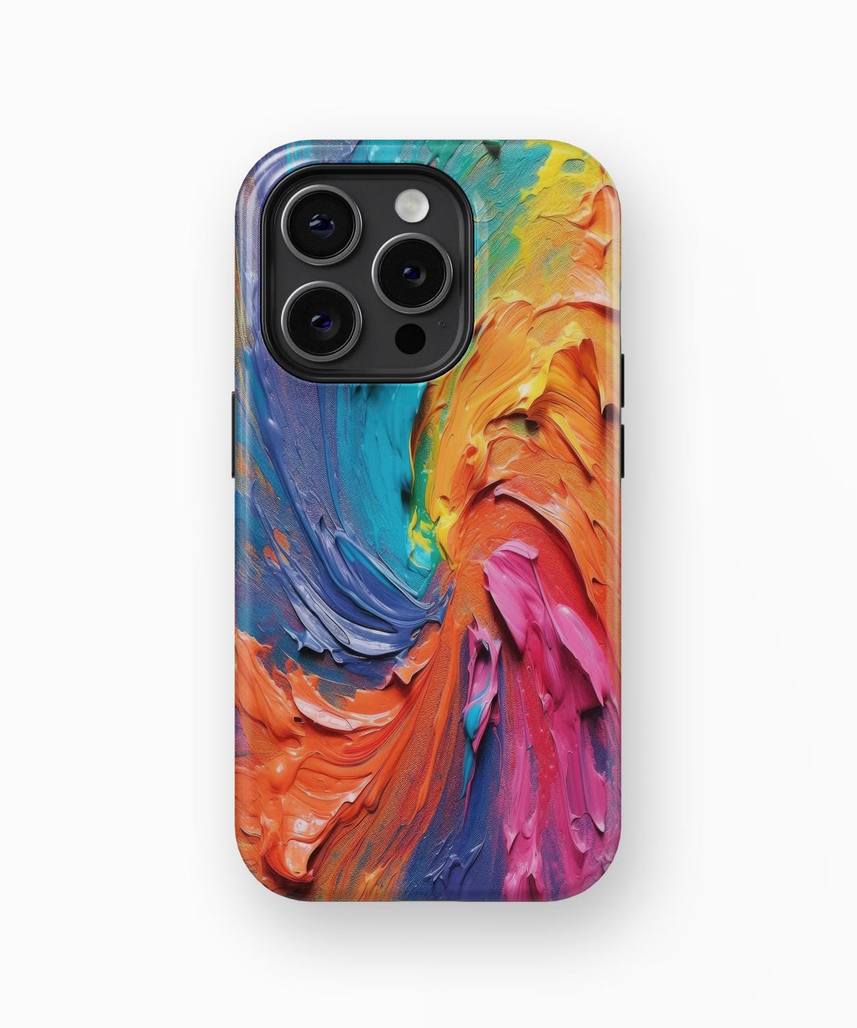 Rainbow Paint iPhone Case