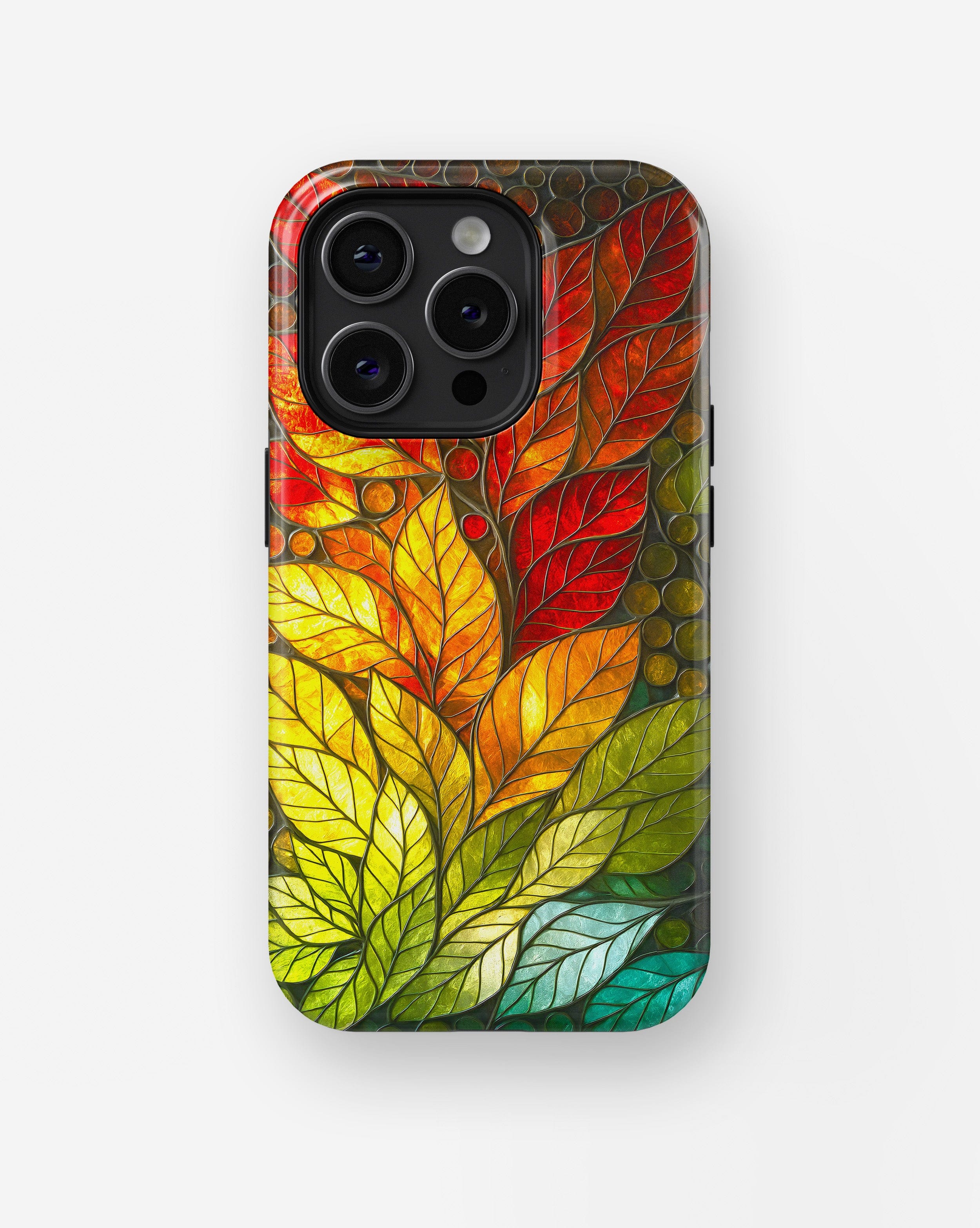 Stained Glass Leafs